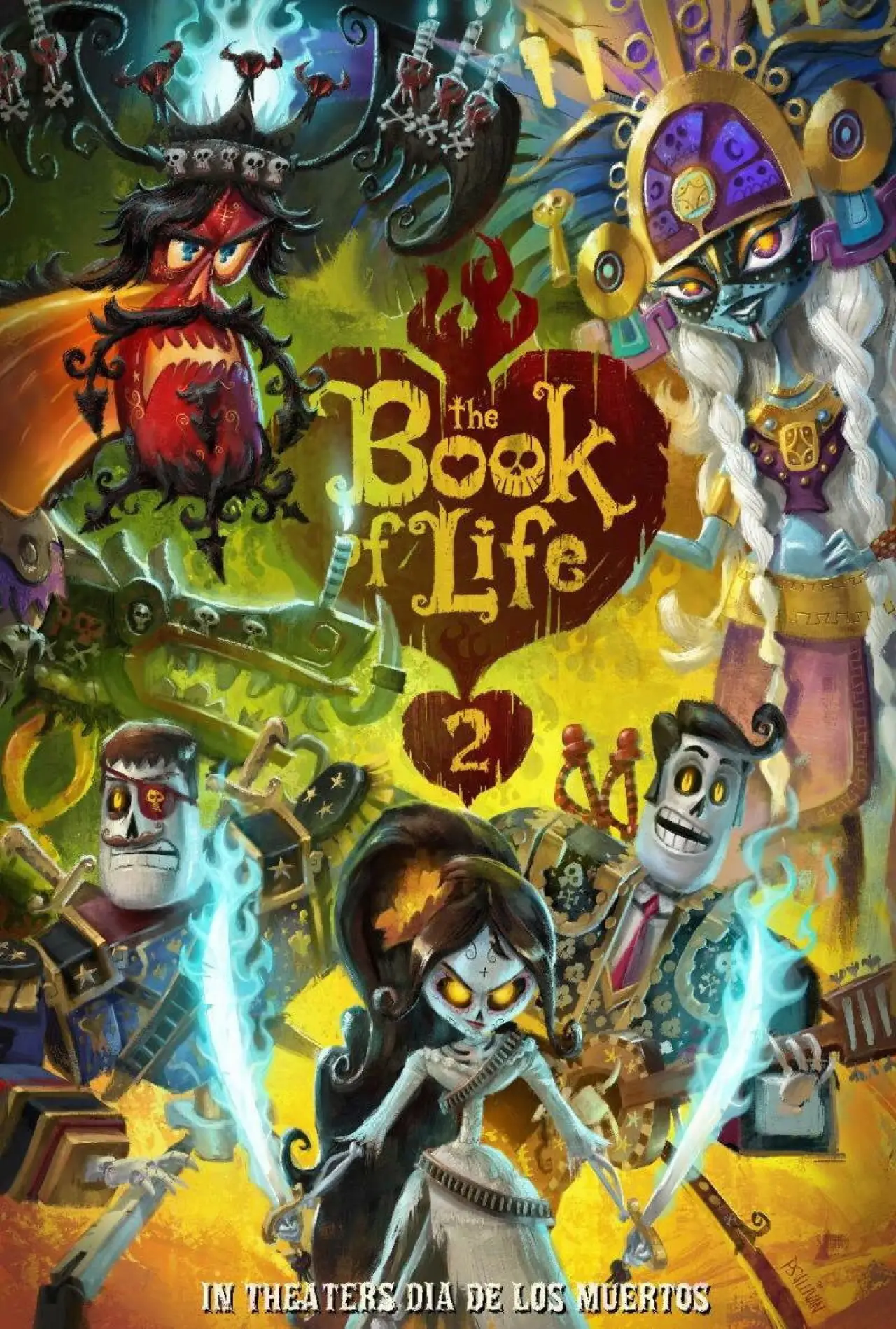 Plakat filmowy "The Book of Life 2"