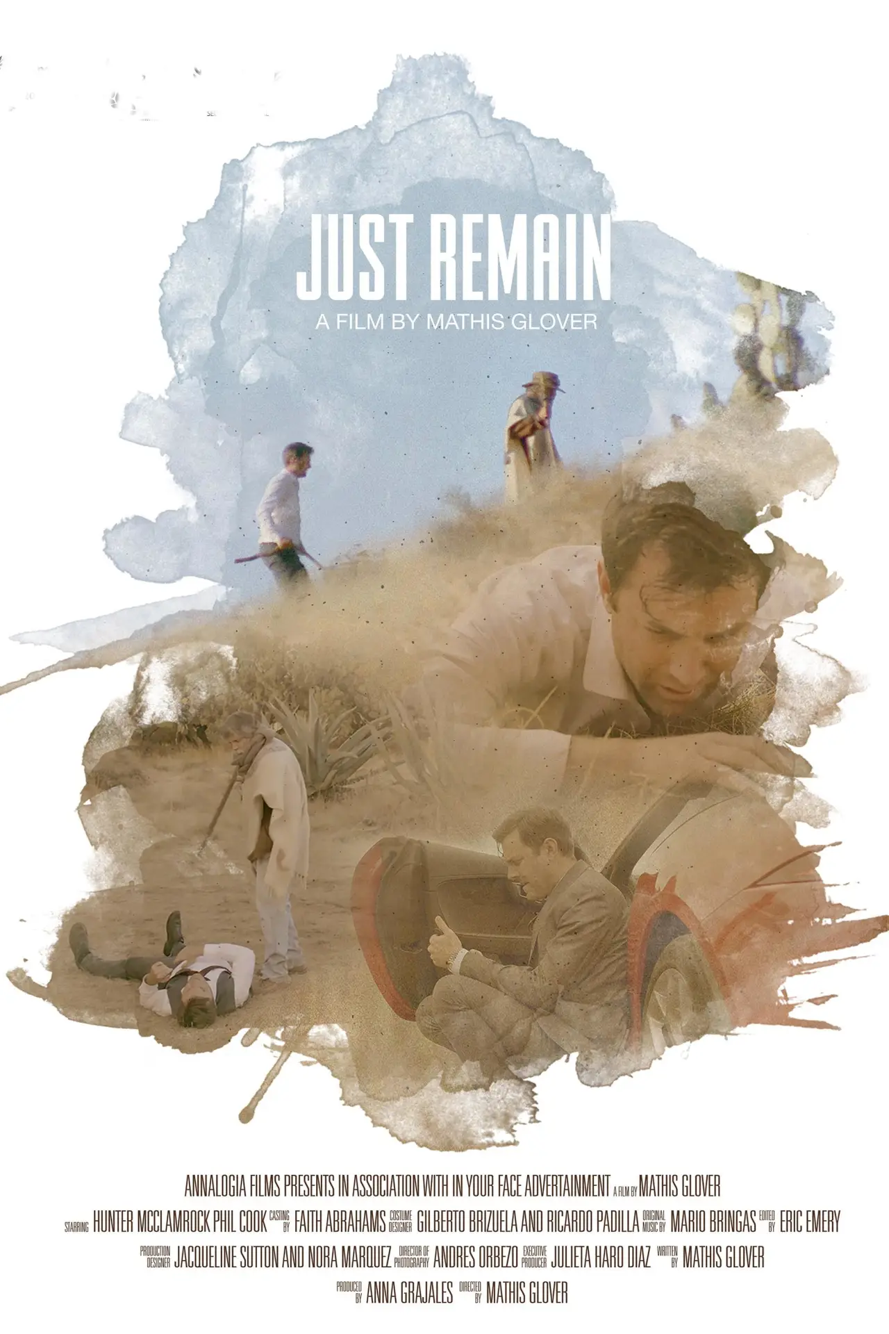 Plakat filmowy "Just Remain"