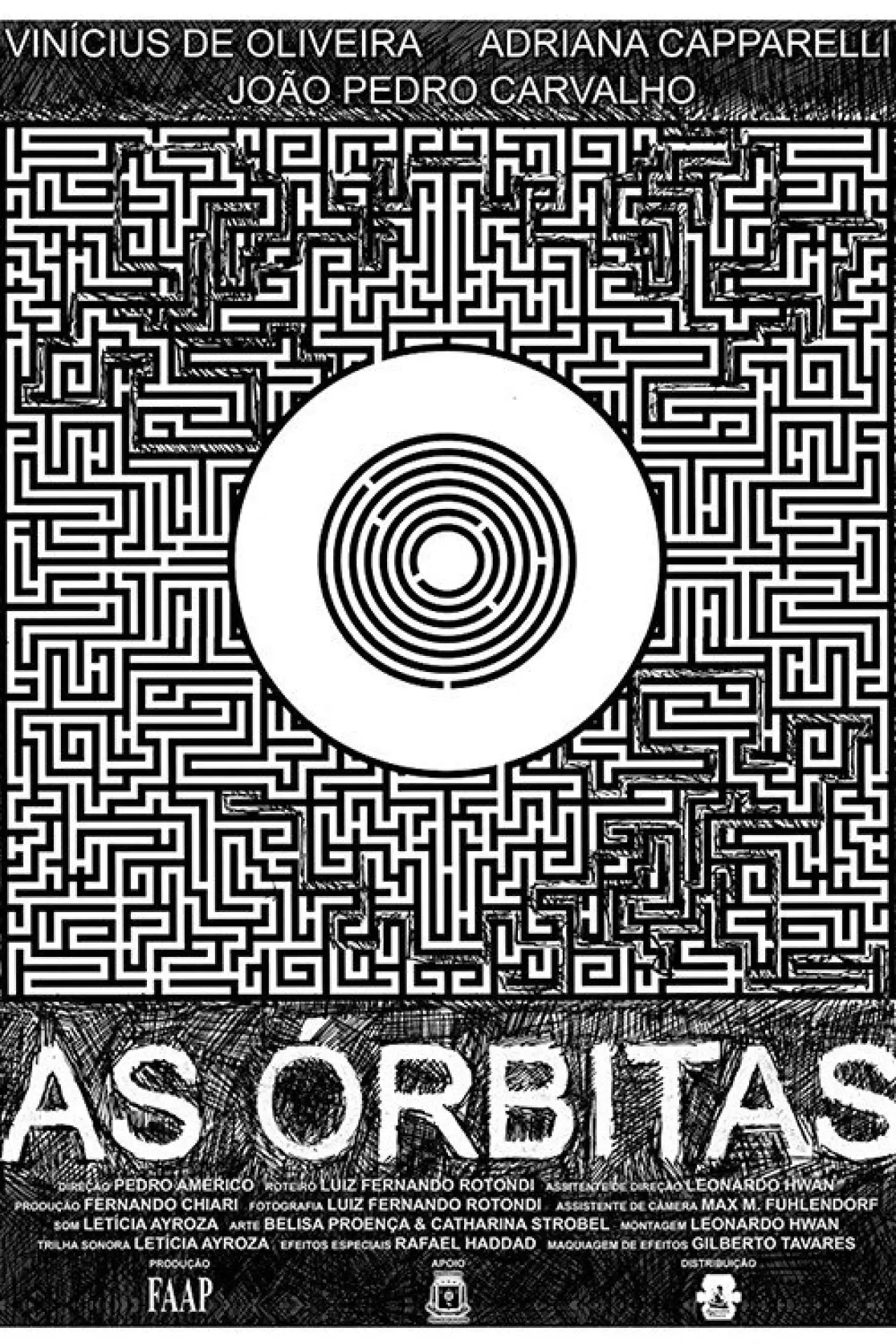 Plakat filmowy "As Órbitas"
