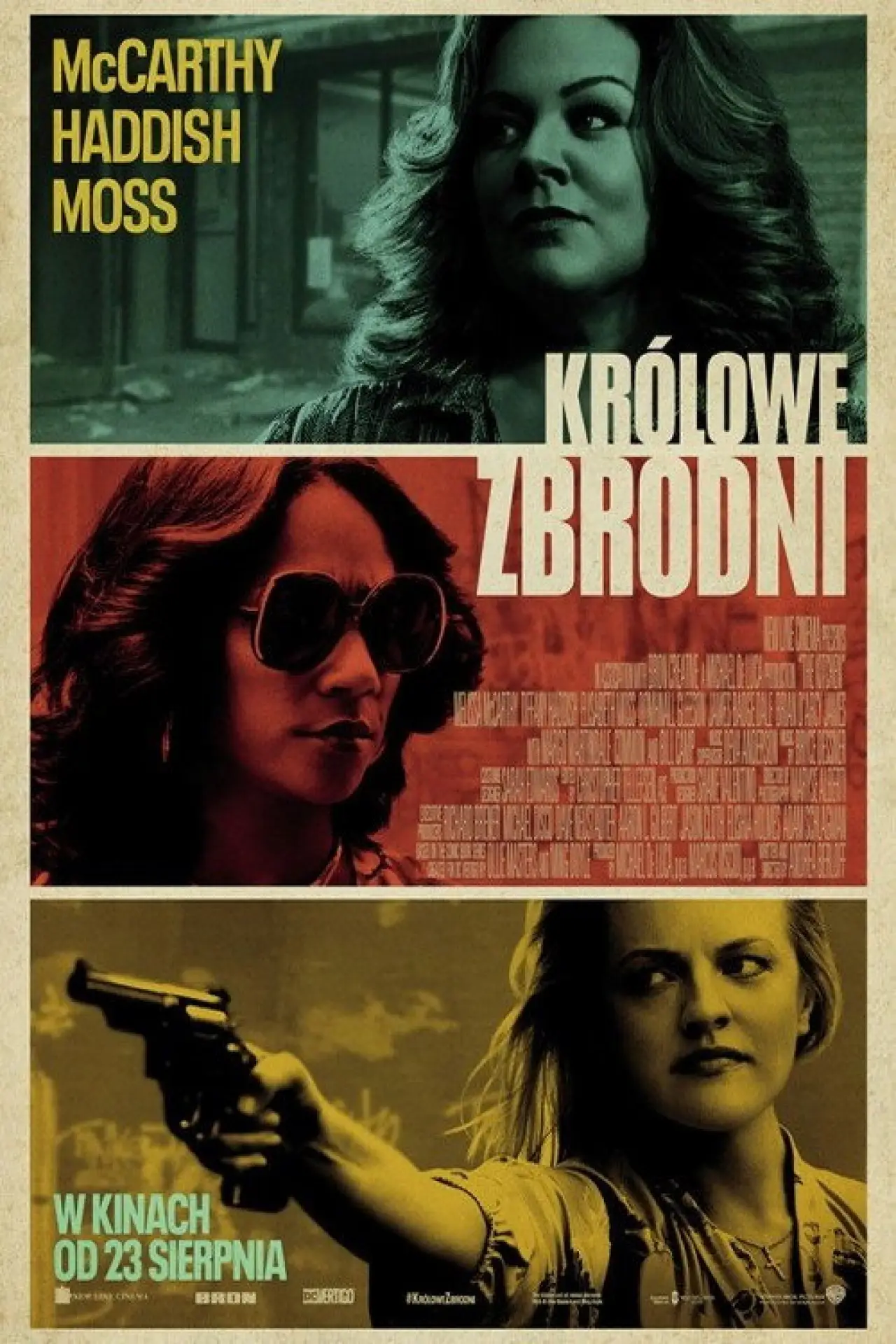 Plakat filmowy "Królowe zbrodni"