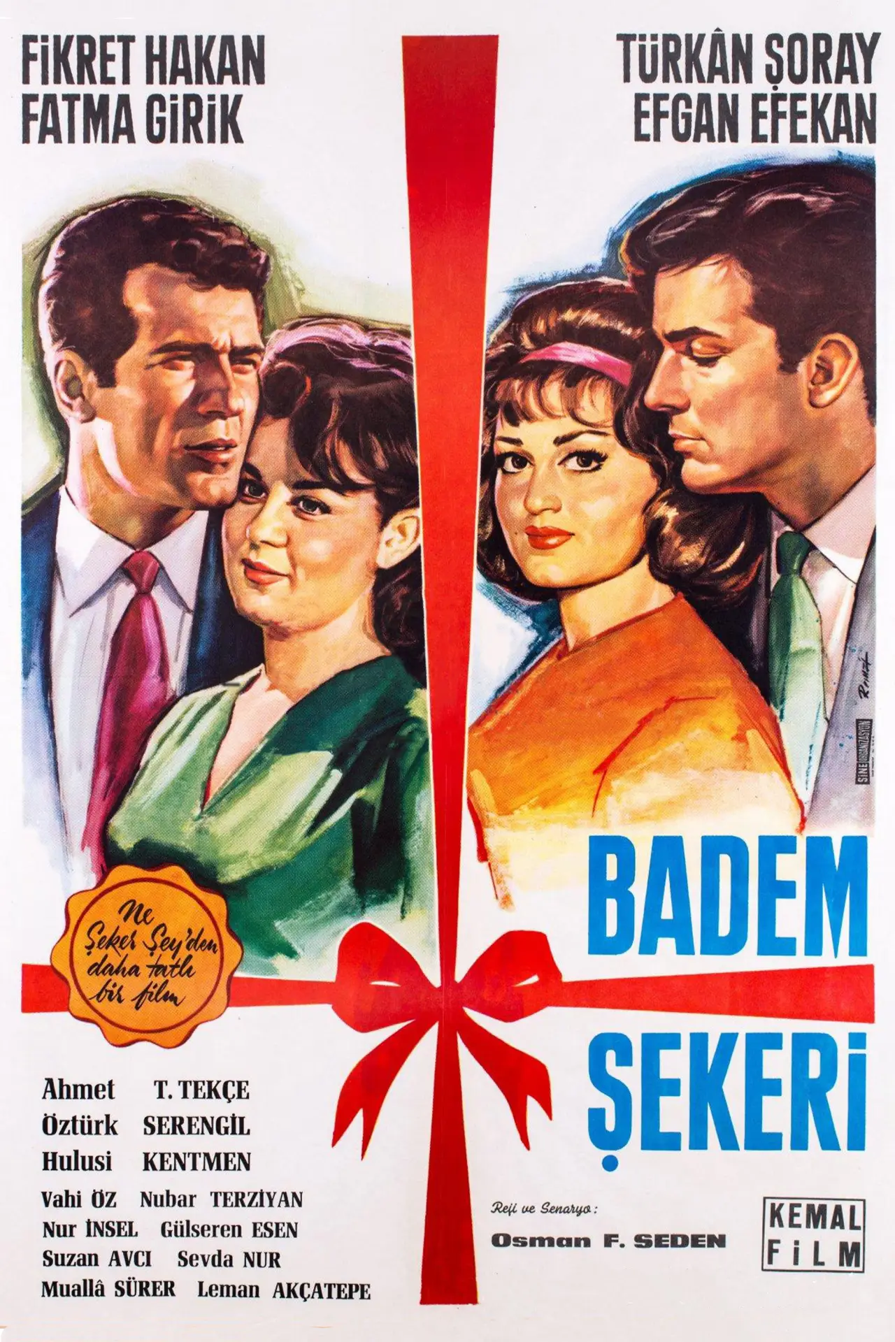 Plakat filmowy "Badem Şekeri"