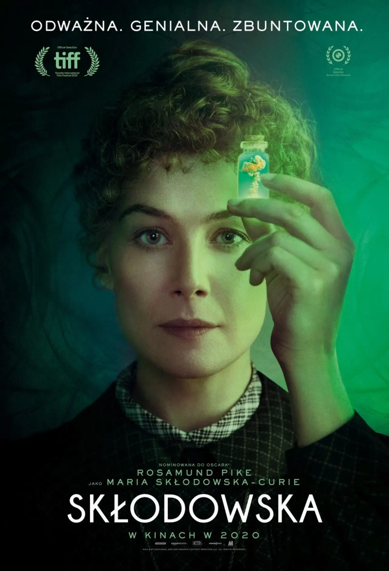 Plakat filmowy "Skłodowska"