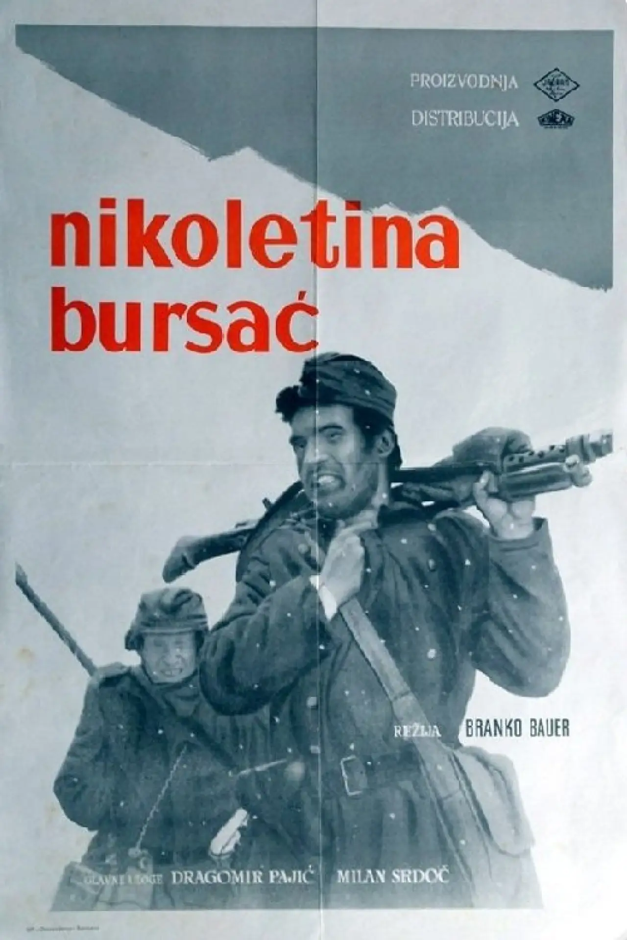 Plakat filmowy "Nikoletina Bursać"