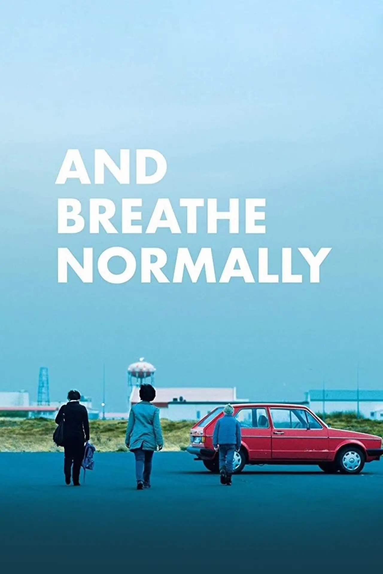 Plakat filmowy "I oddychaj normalnie"