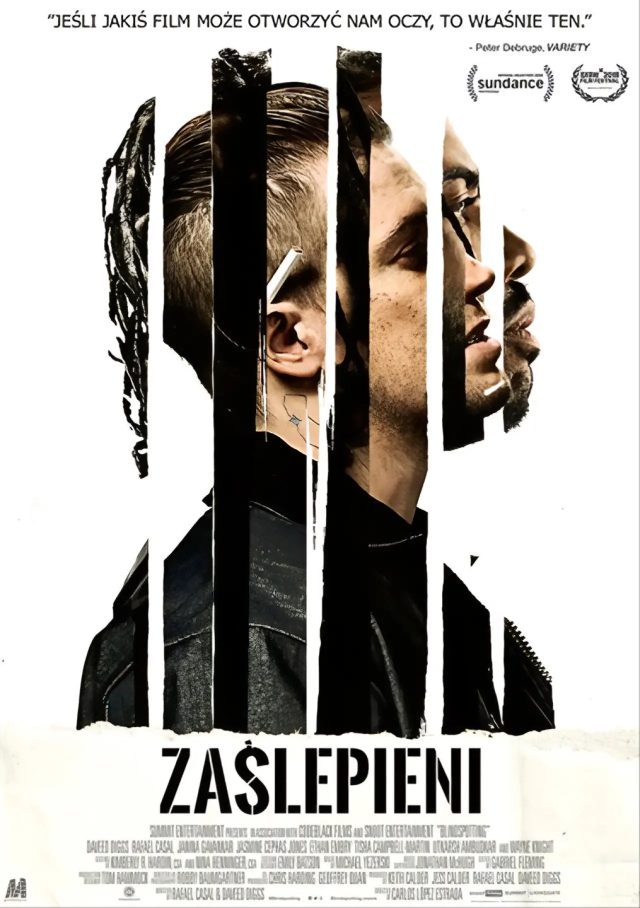 Plakat filmowy "Zaślepieni"