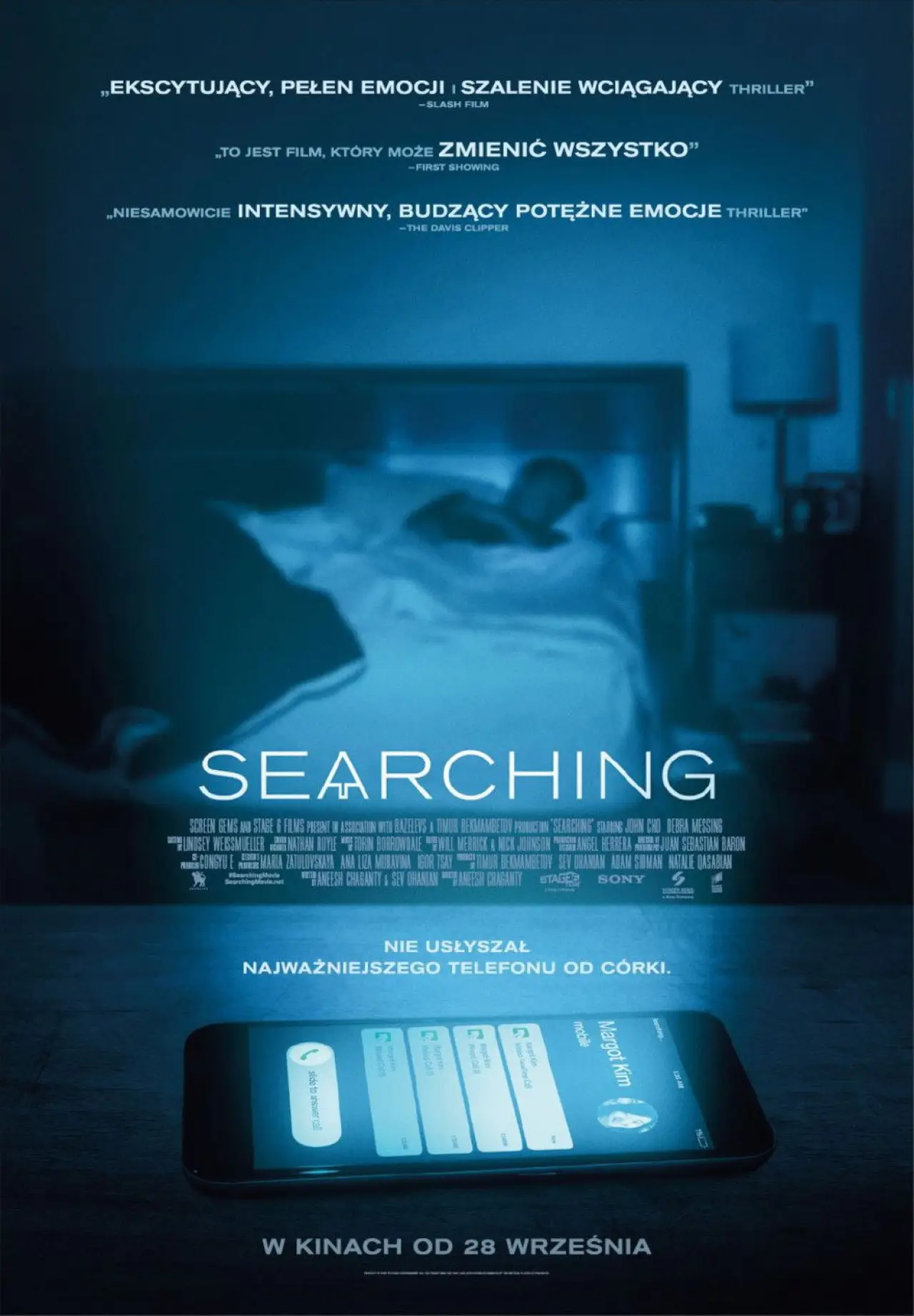 Plakat filmowy "Searching"