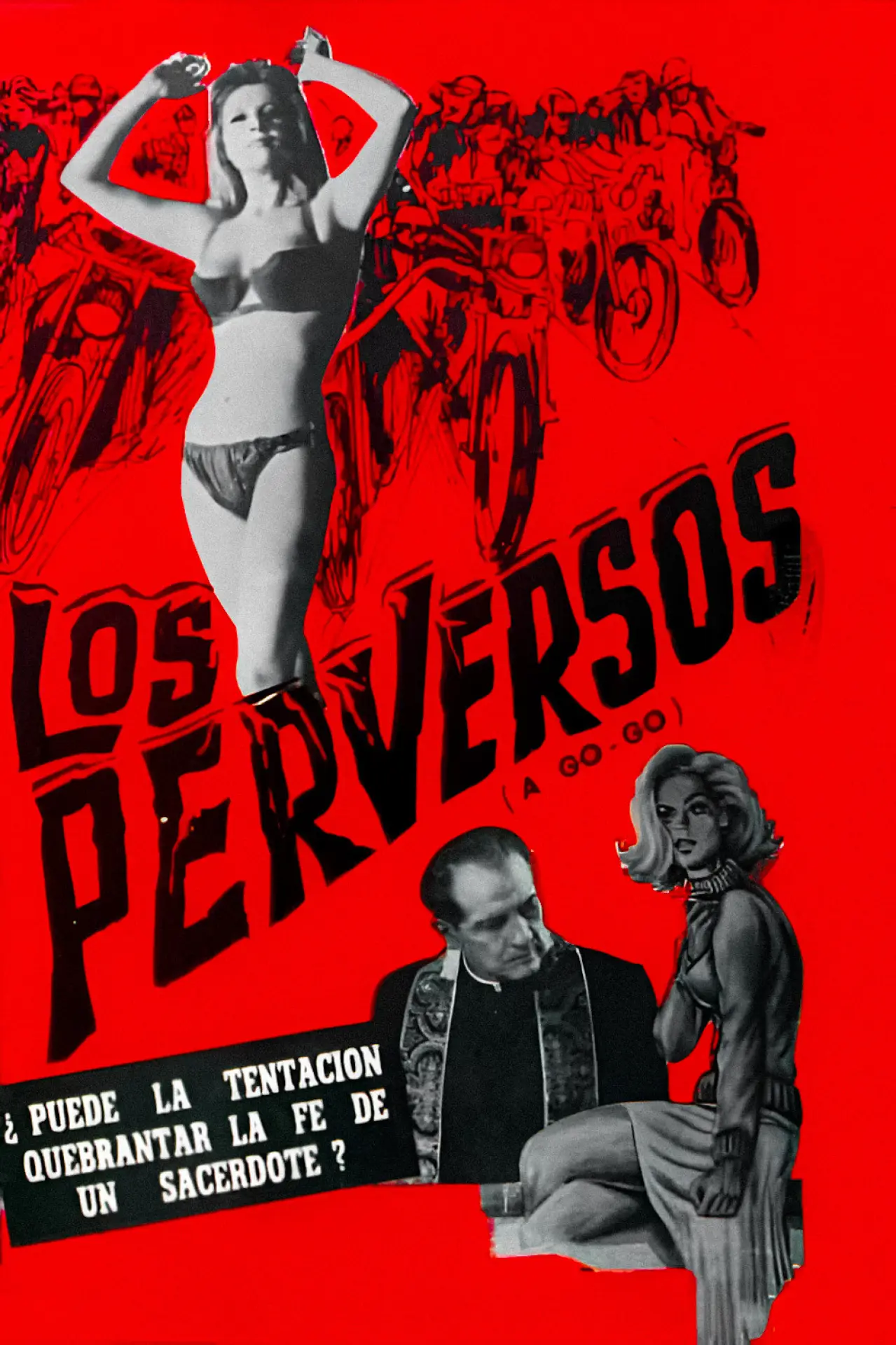 Plakat filmowy "Los Perversos"