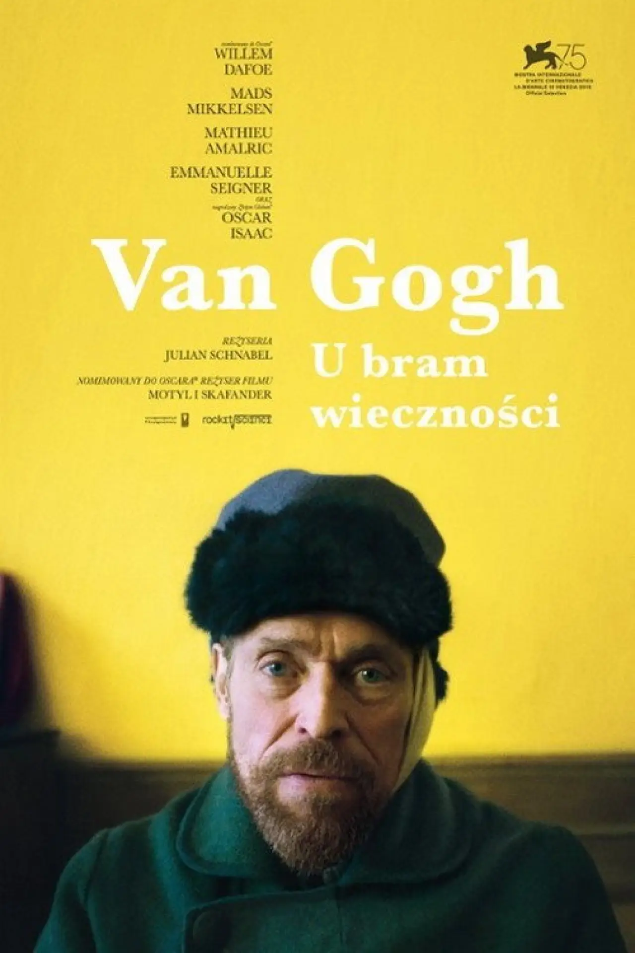 Plakat filmowy "Van Gogh. U bram wieczności"