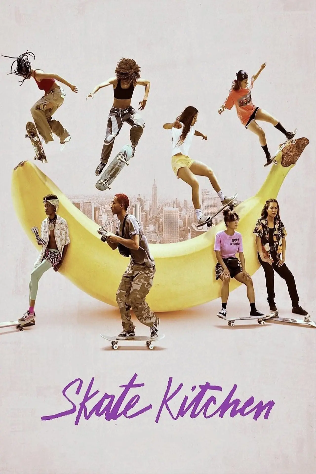 Plakat filmowy "Skejterka"