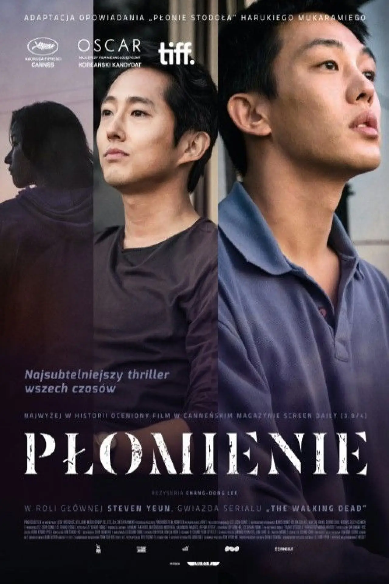 Plakat filmowy "Płomienie"