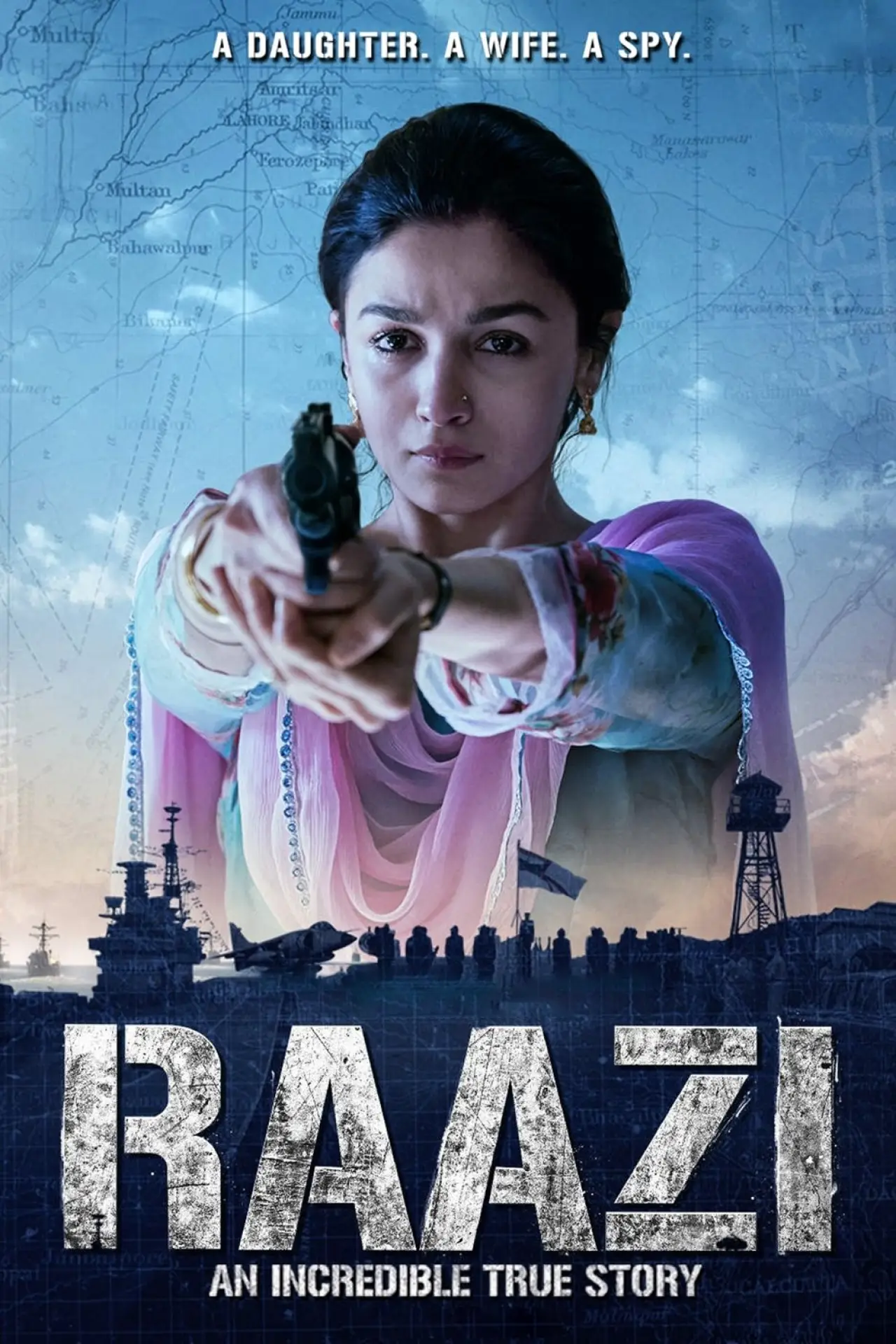 Plakat filmowy "राज़ी"