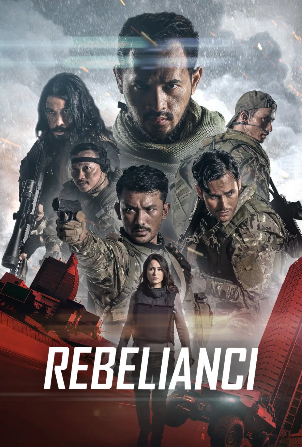 Plakat filmowy "Rebelianci"