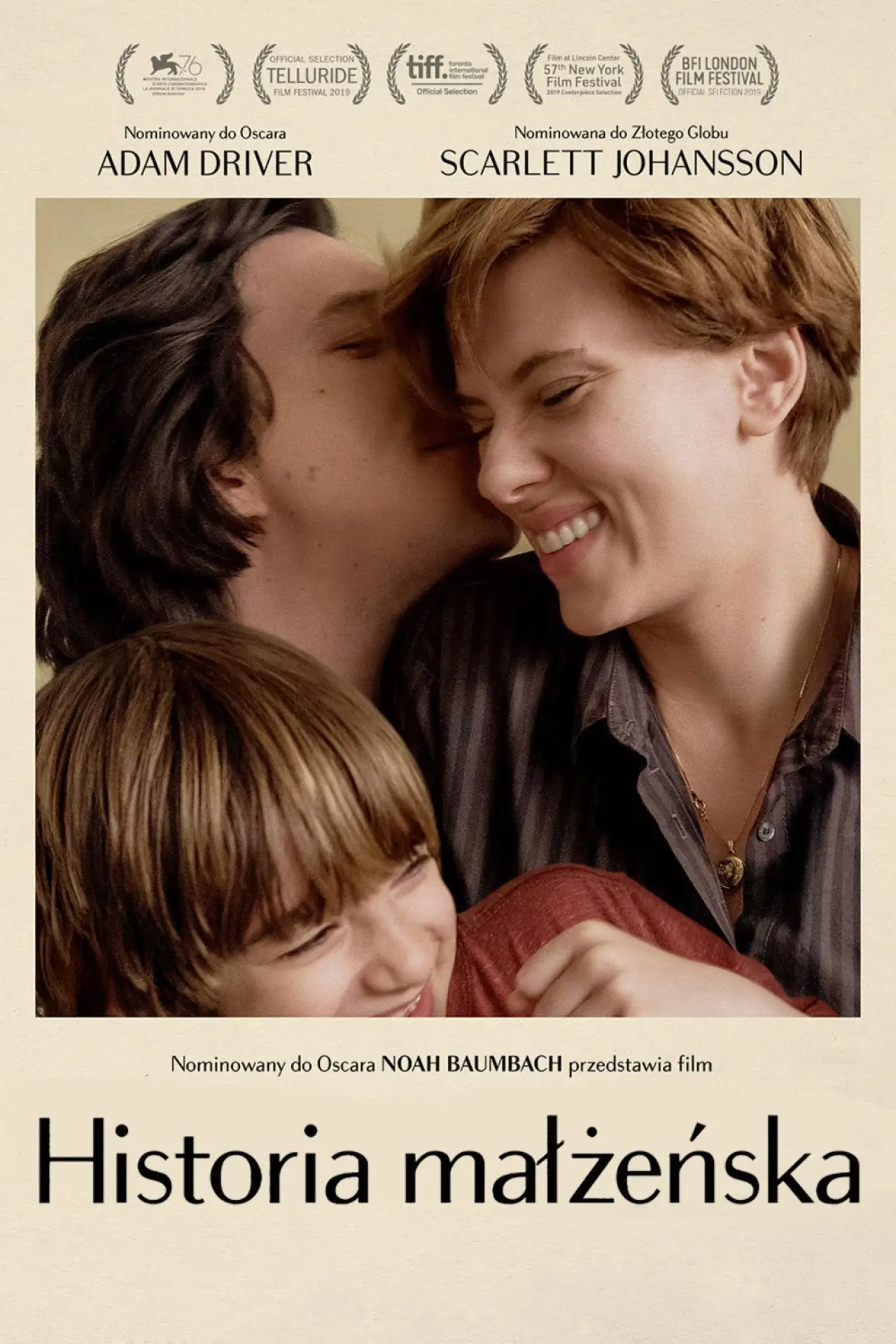Plakat filmowy "Historia małżeńska"