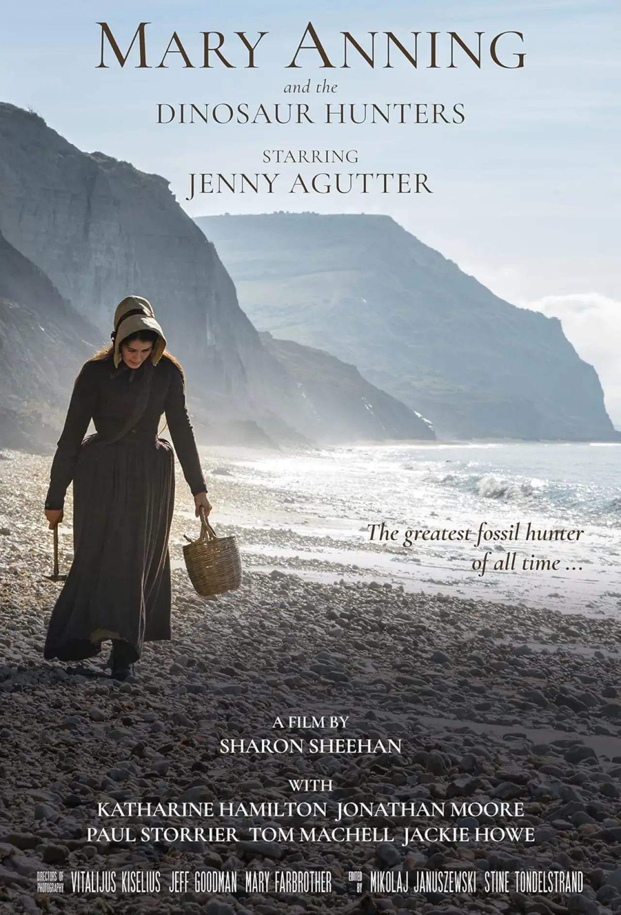 Plakat filmowy "Mary Anning and the Dinosaur Hunters"