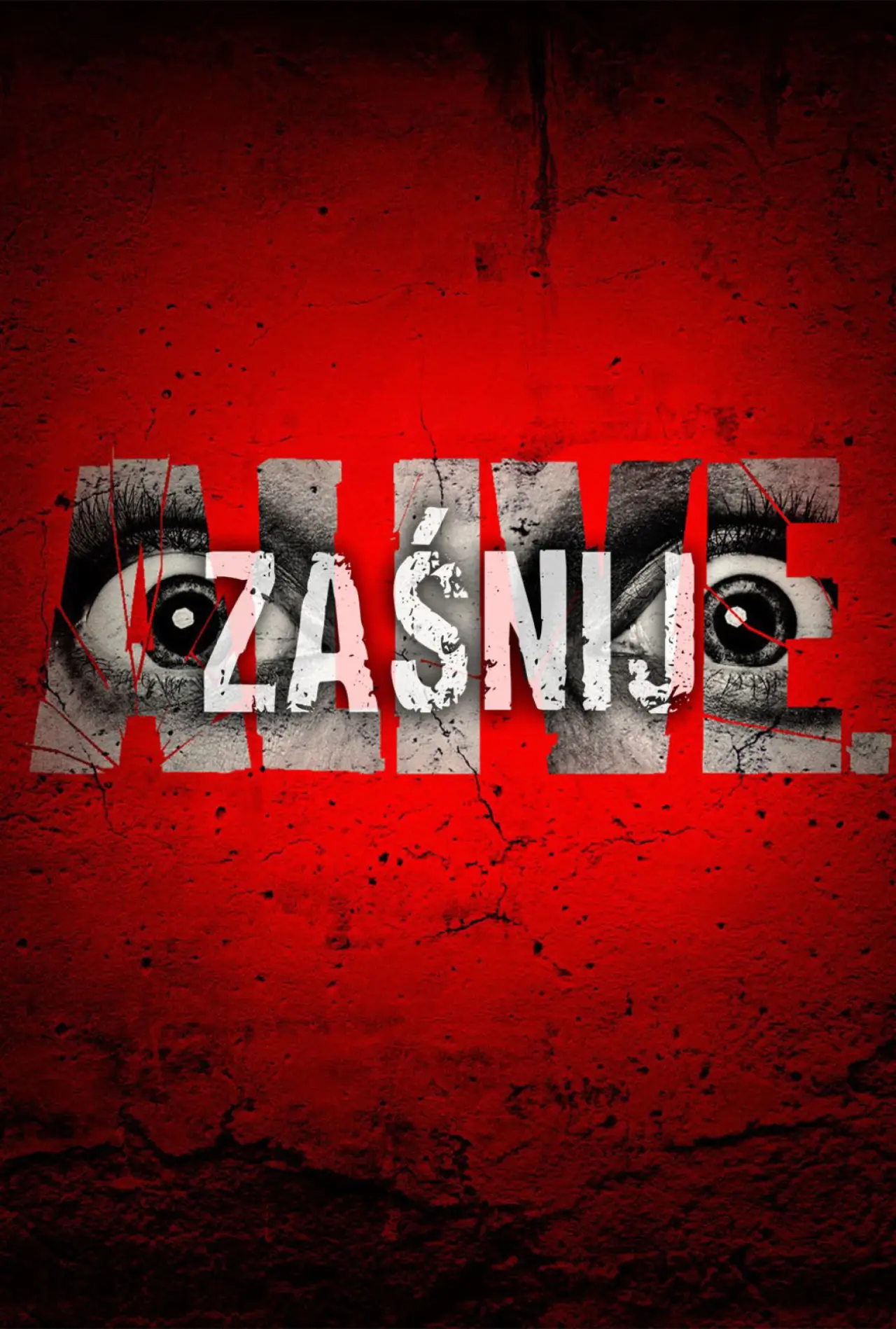 Plakat filmowy "Zaśnij"