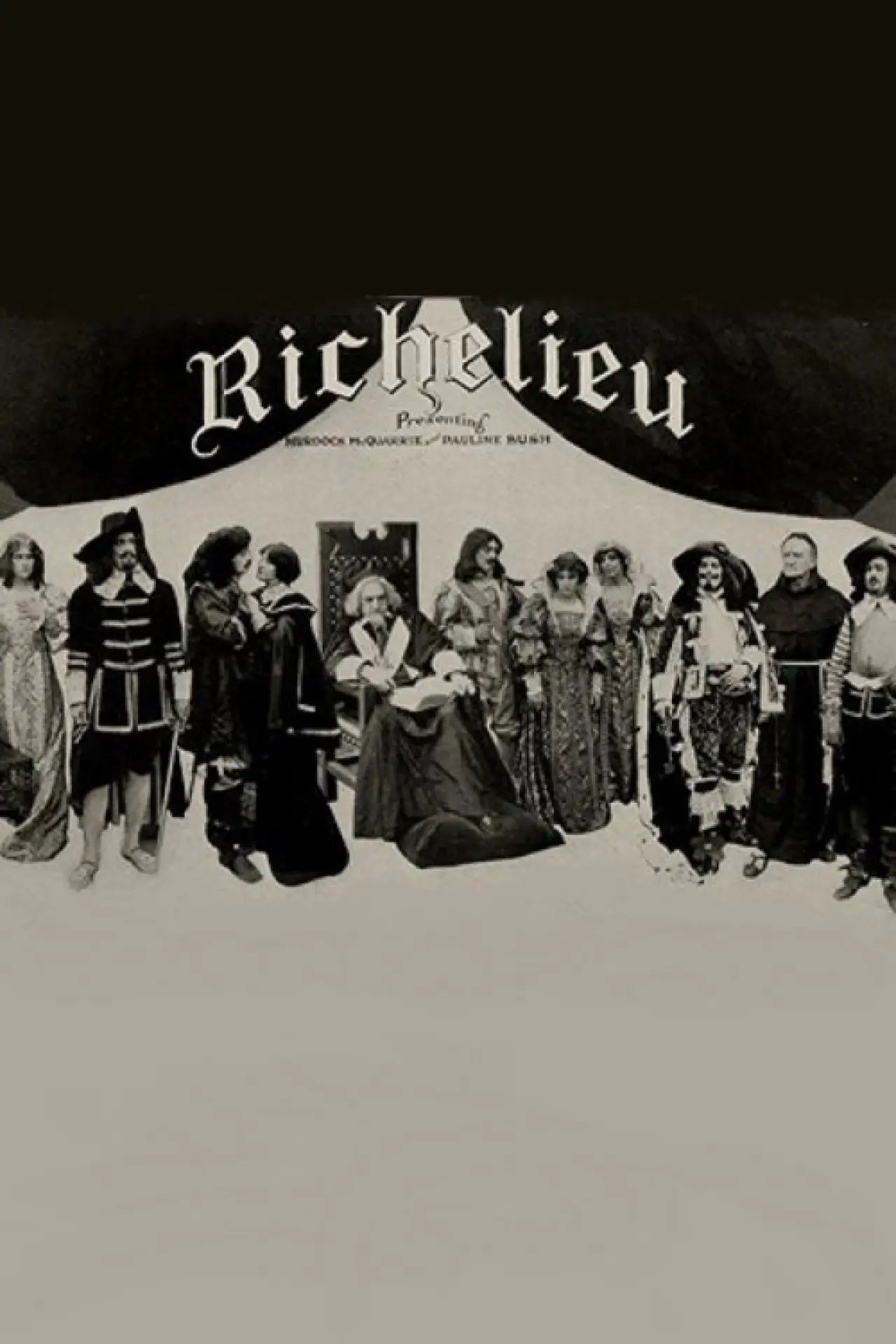 Plakat filmowy "Richelieu"