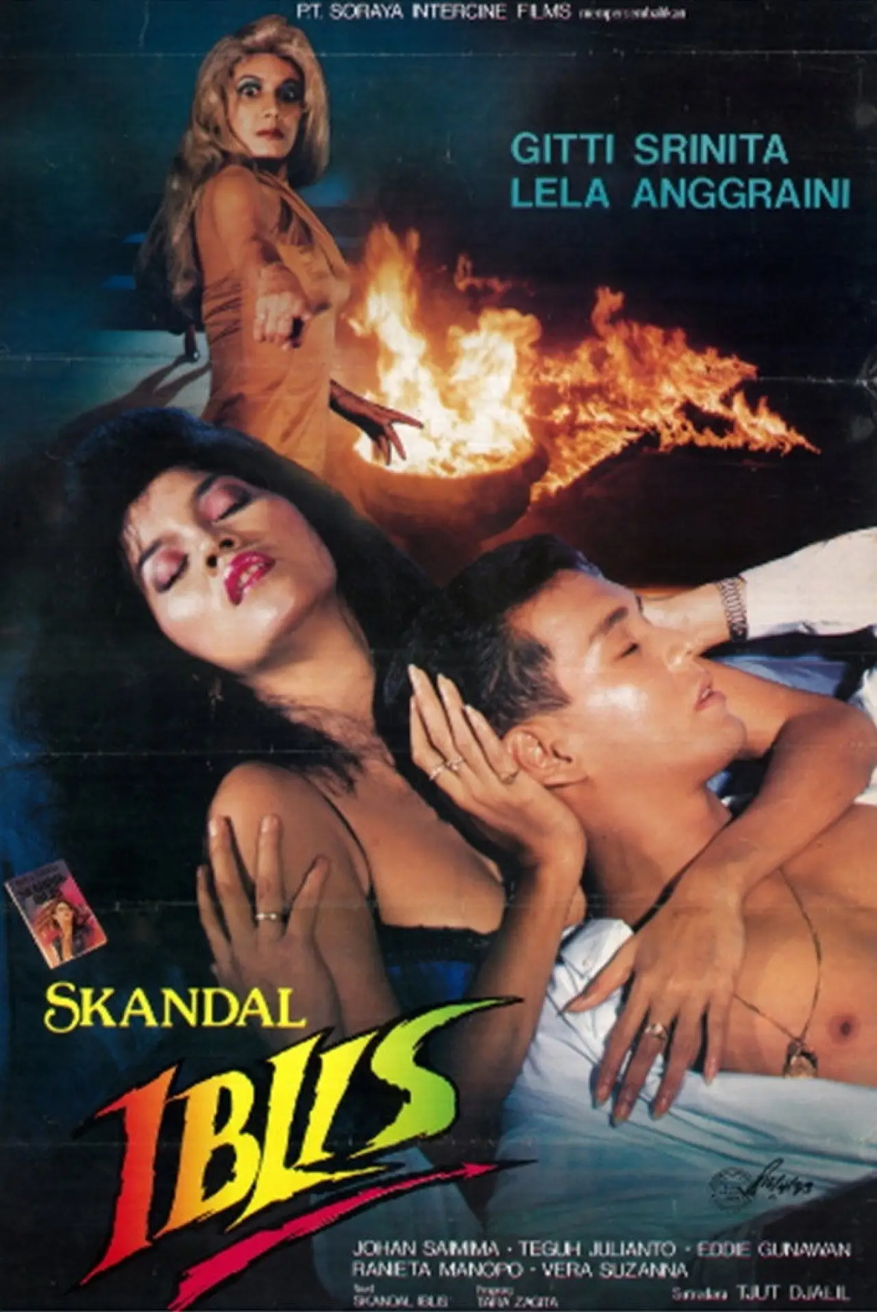Plakat filmowy "Skandal Iblis"