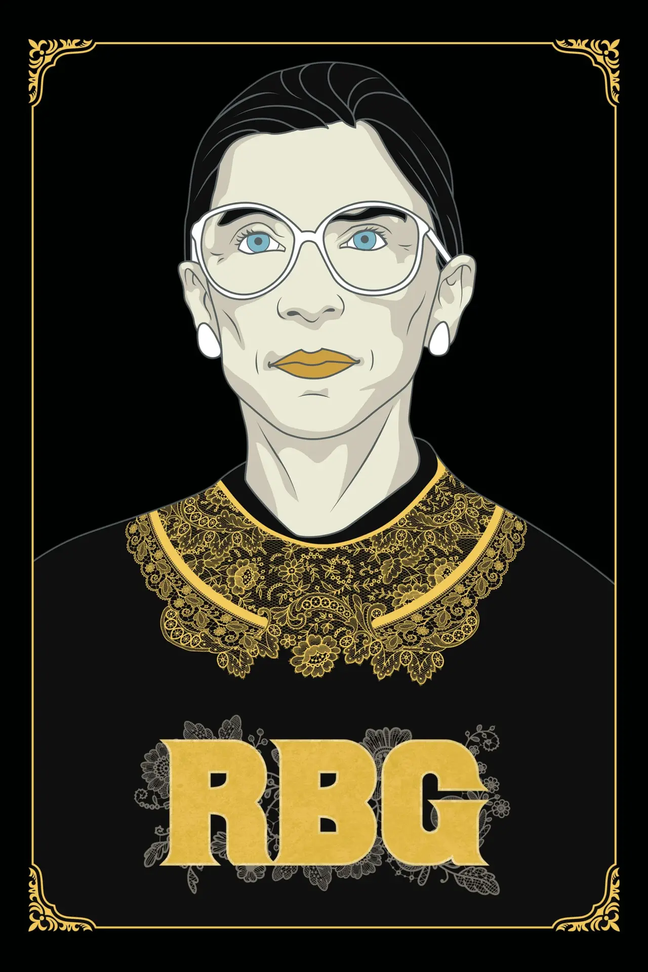 Plakat filmowy "RBG"