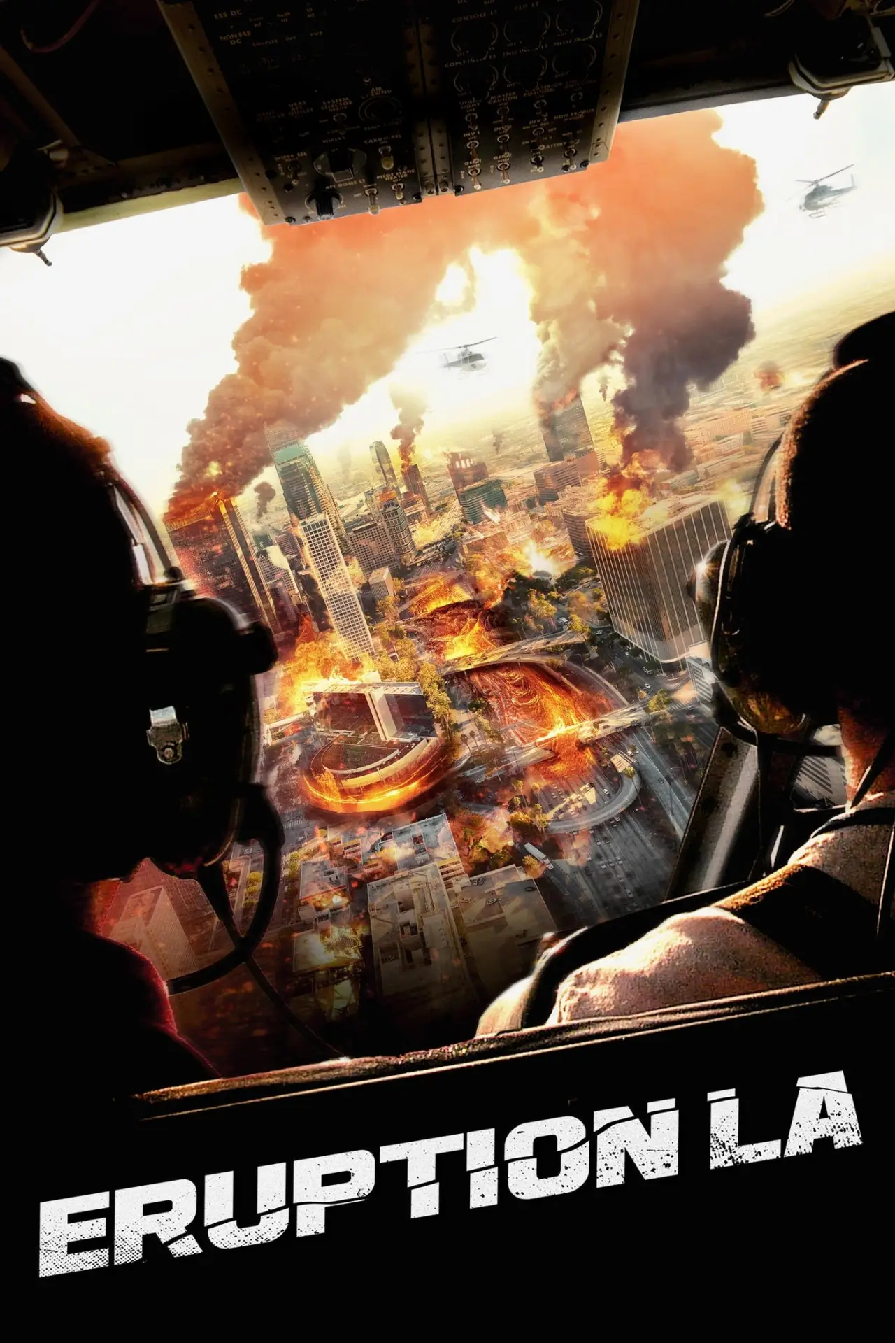 Plakat filmowy "Wulkan: LA"