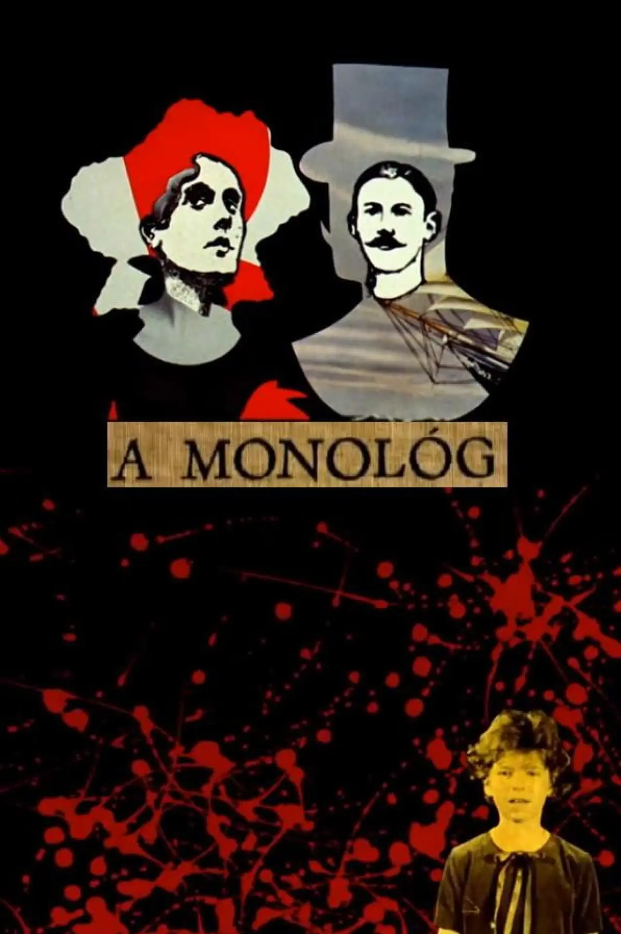 Plakat filmowy "A monológ"