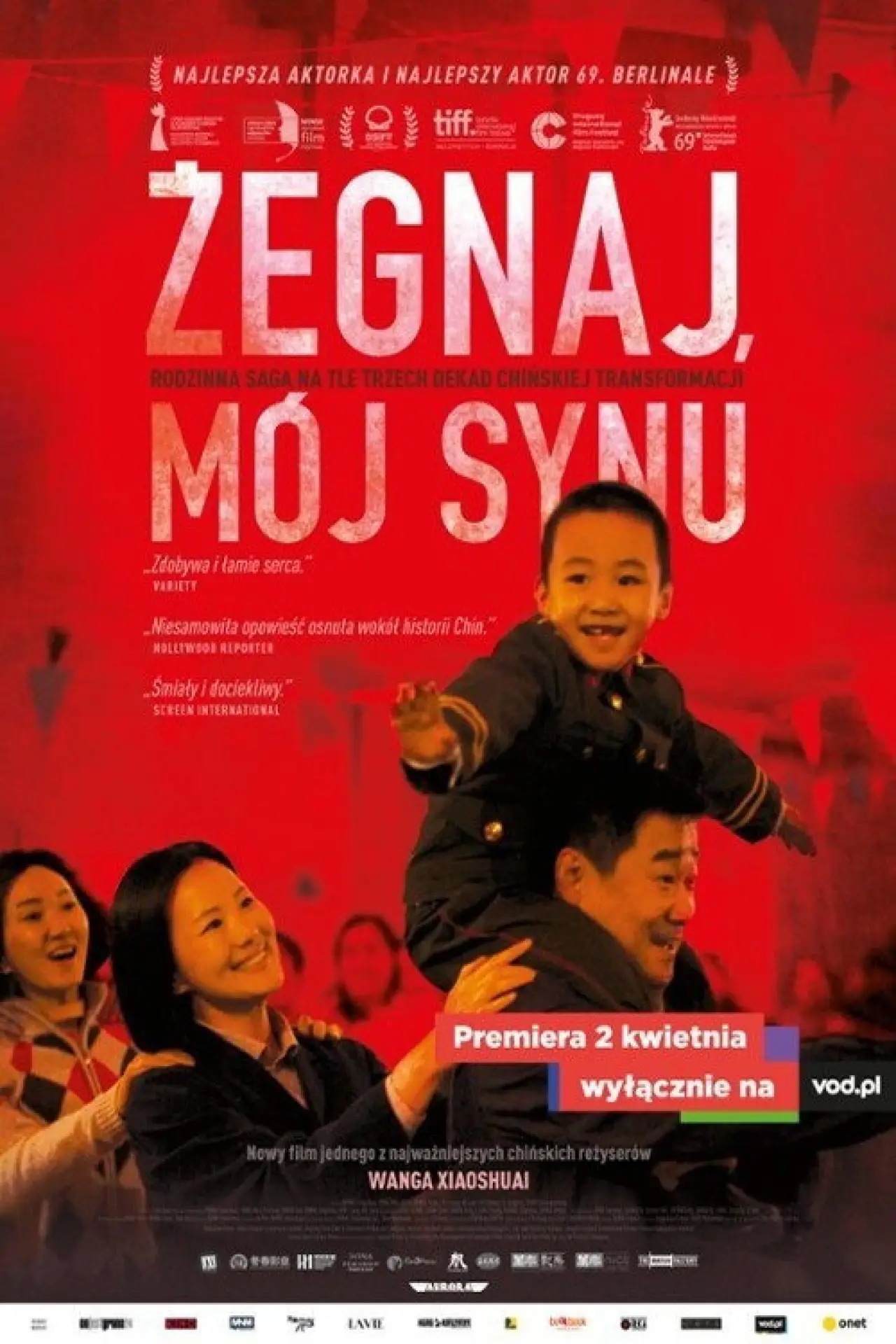 Plakat filmowy "Żegnaj, mój synu"