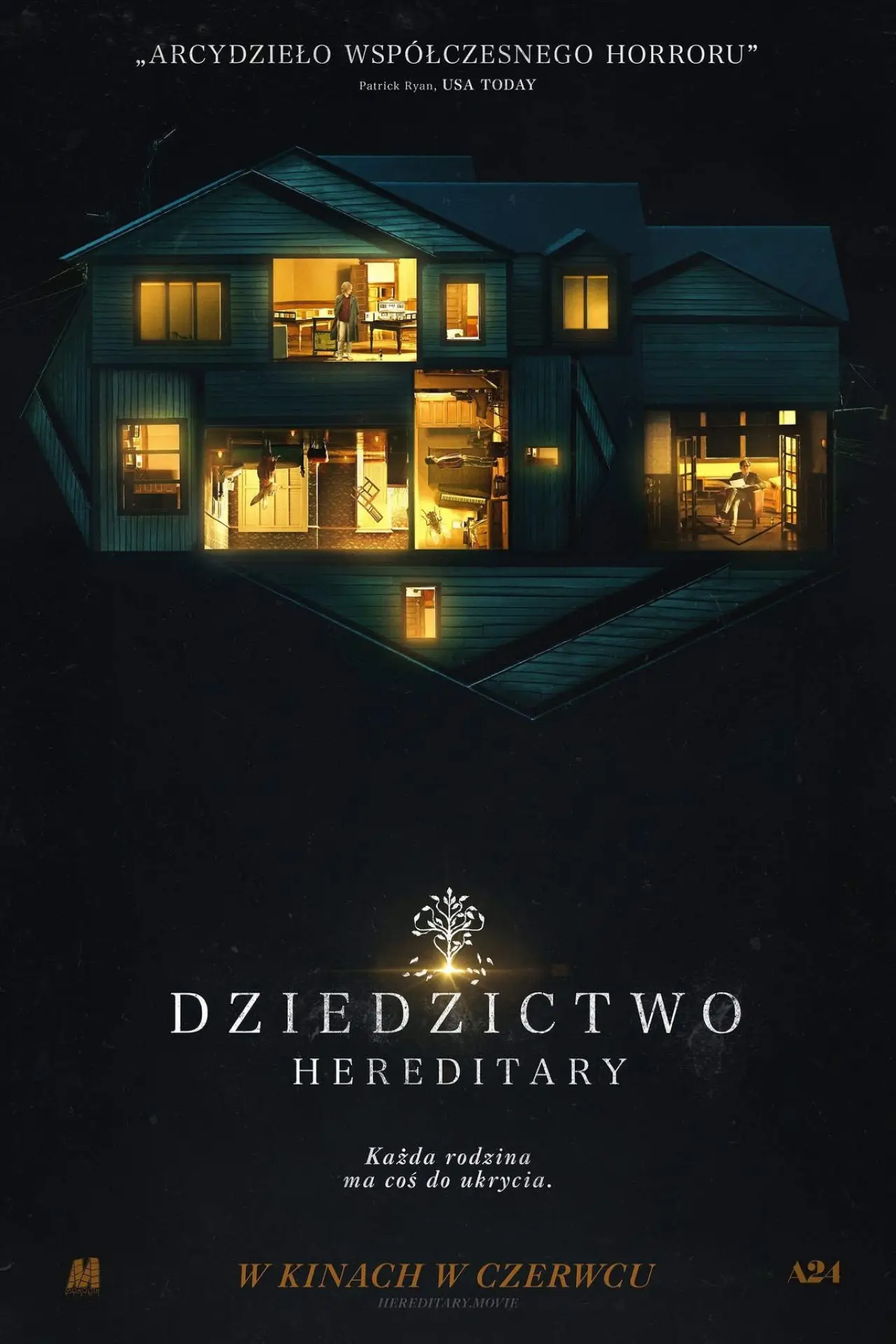 Plakat filmowy "Dziedzictwo. Hereditary"