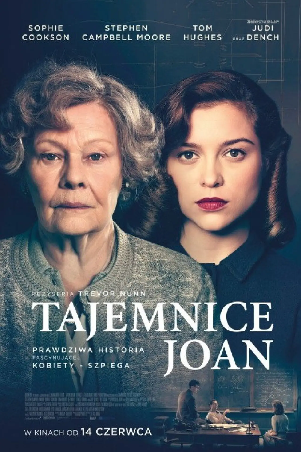 Plakat filmowy "Tajemnice Joan"