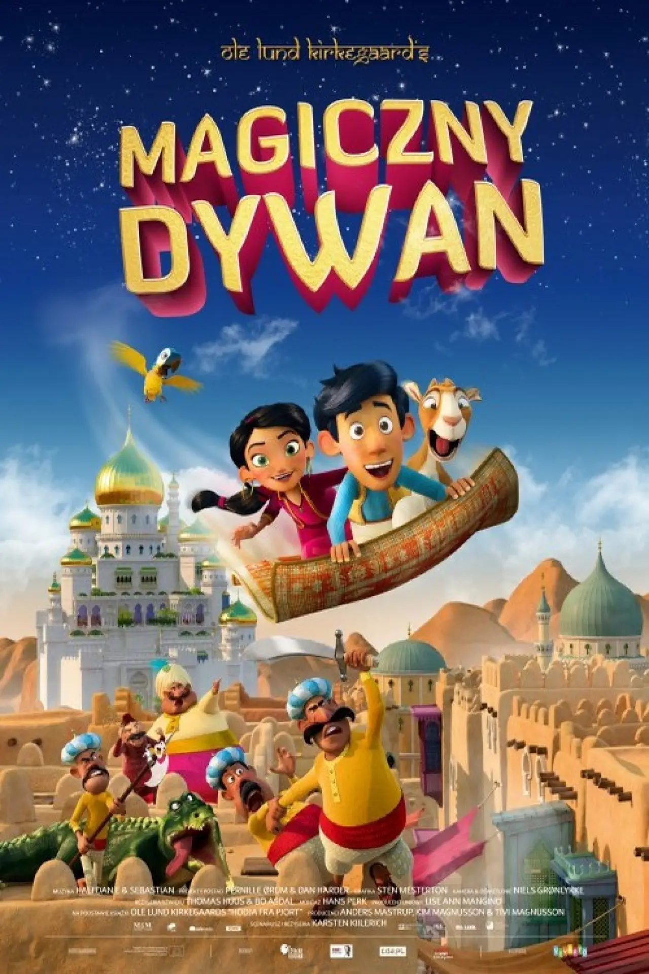 Plakat filmowy "Magiczny dywan"