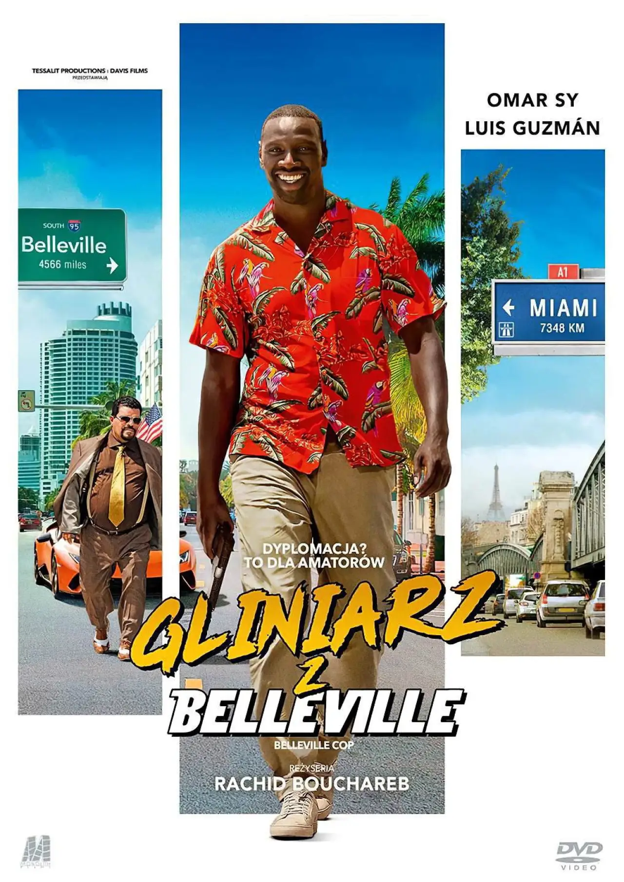 Plakat filmowy "Gliniarz z Belleville"