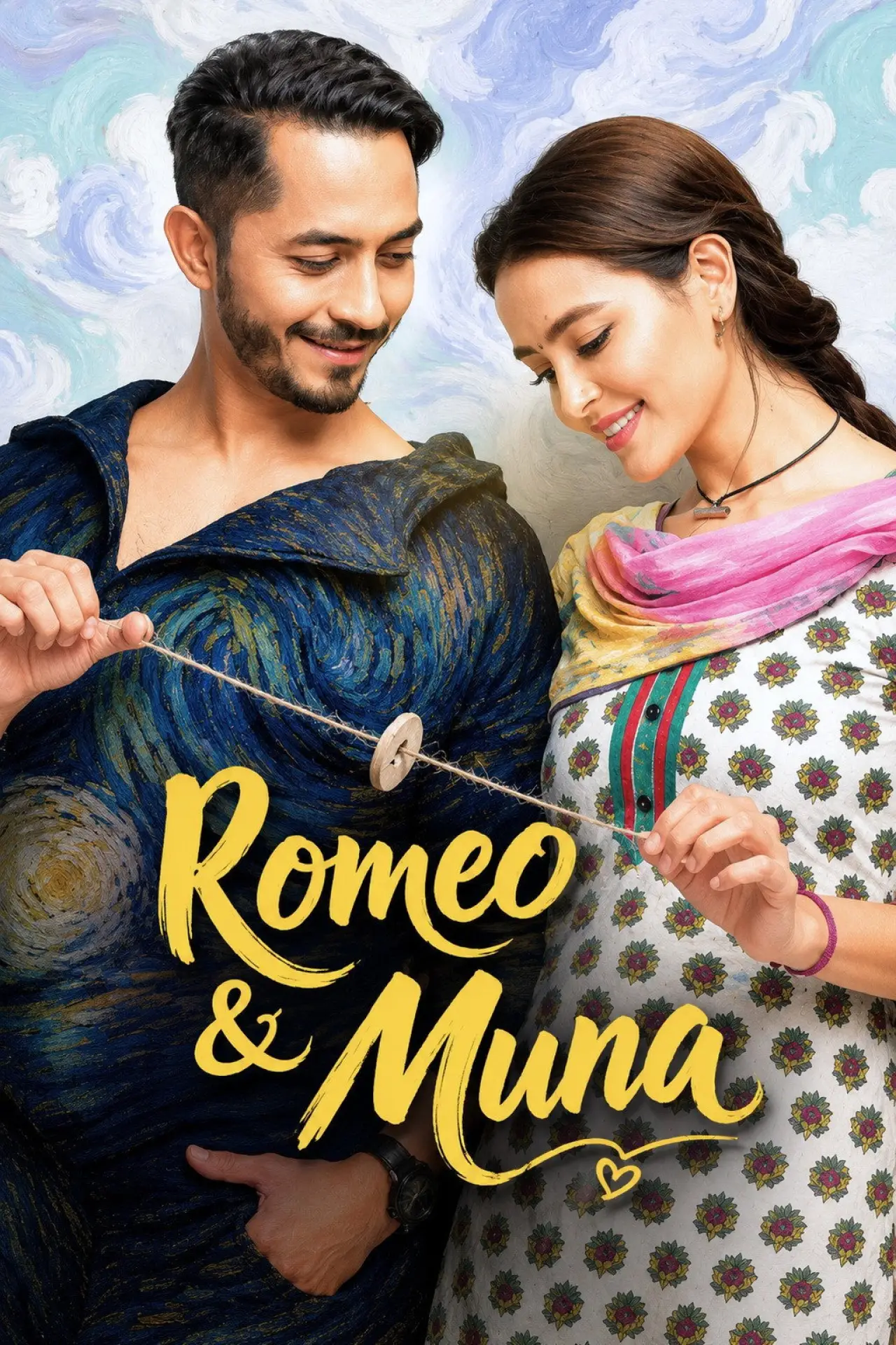 Plakat filmowy "Romeo & Muna"