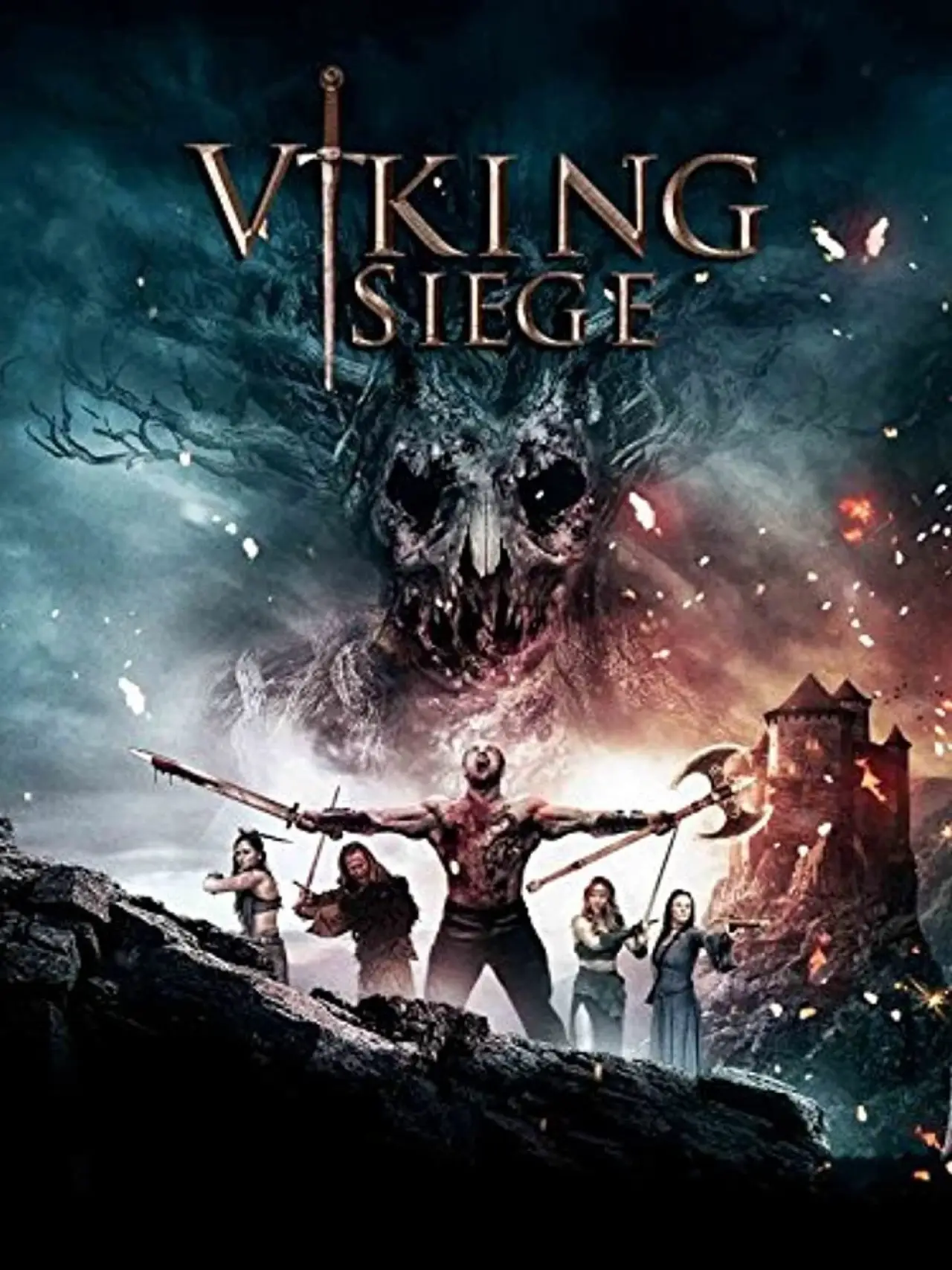 Plakat filmowy "Viking Siege"