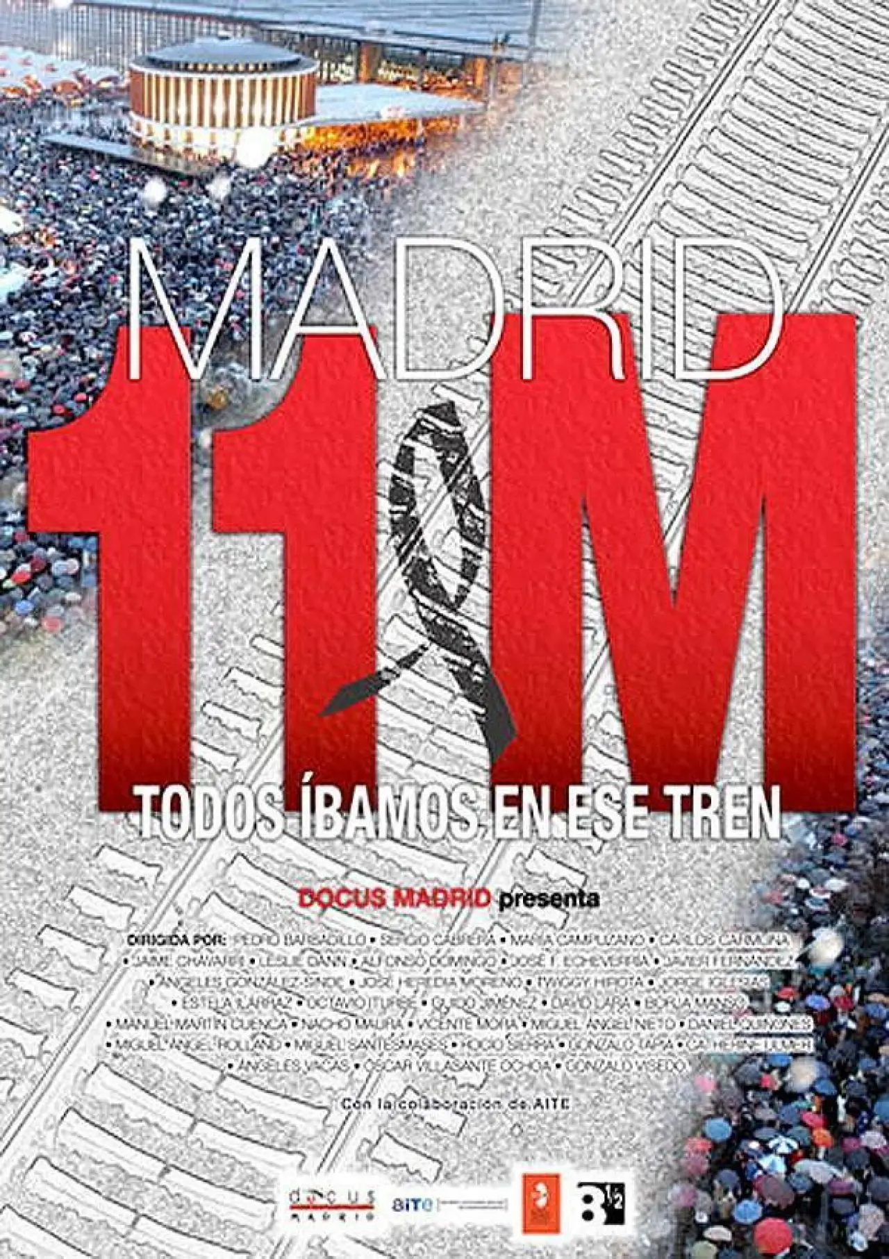 Plakat filmowy "Madrid 11-M: todos íbamos en ese tren"