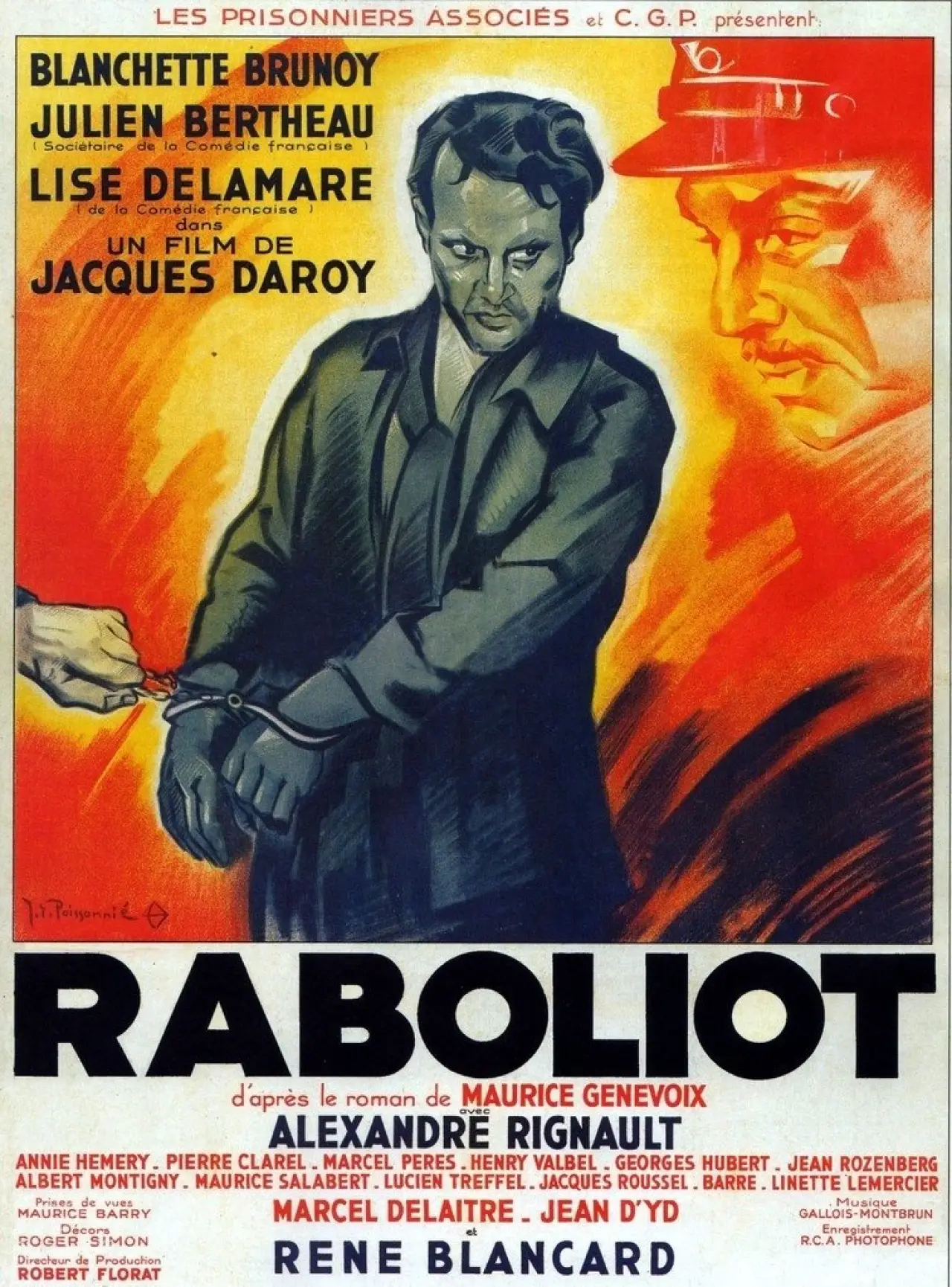 Plakat filmowy "Raboliot"