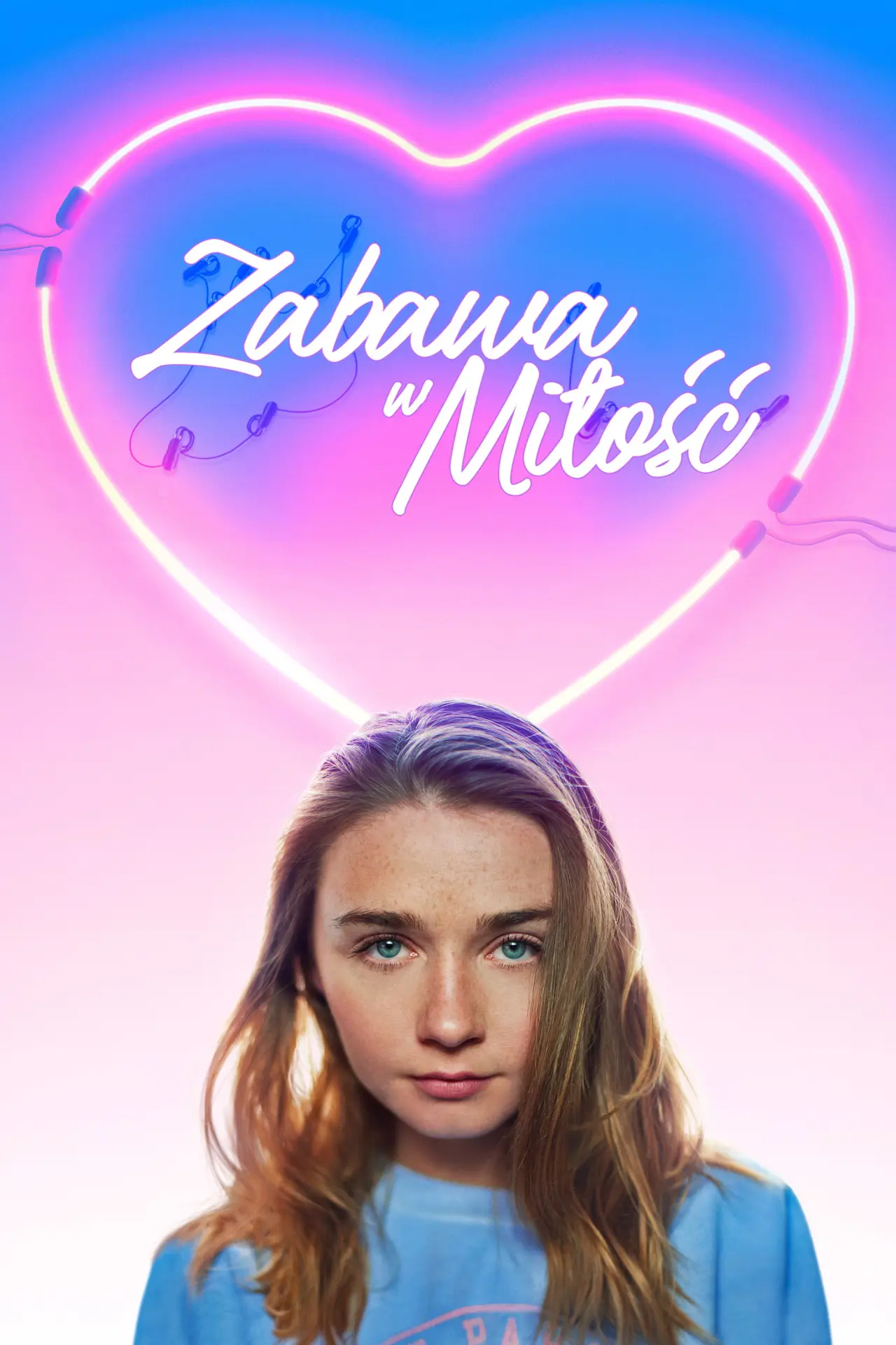 Plakat filmowy "Zabawa w miłość"