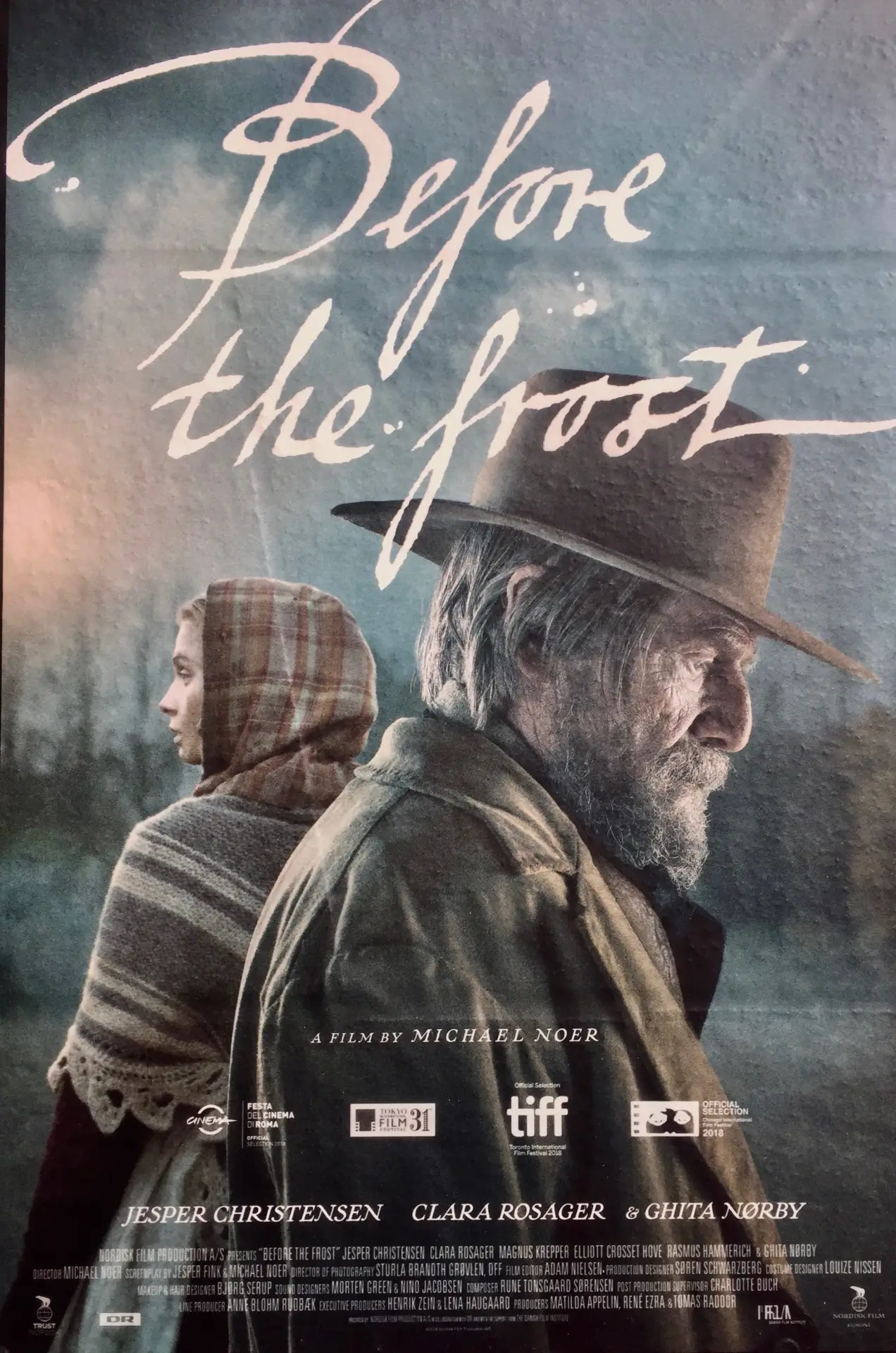 Plakat filmowy "Przed Mrozem"