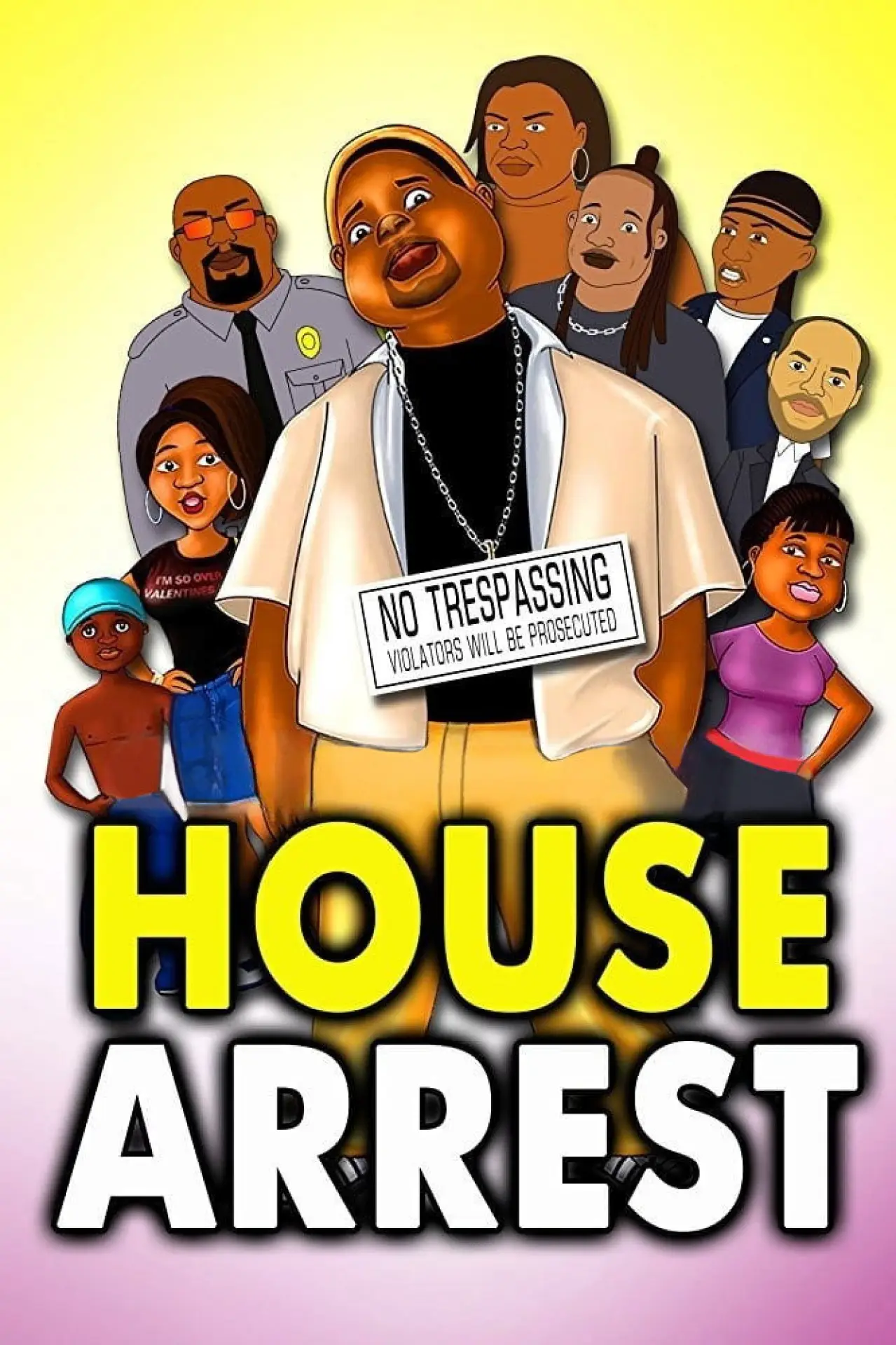 Plakat filmowy "House Arrest"