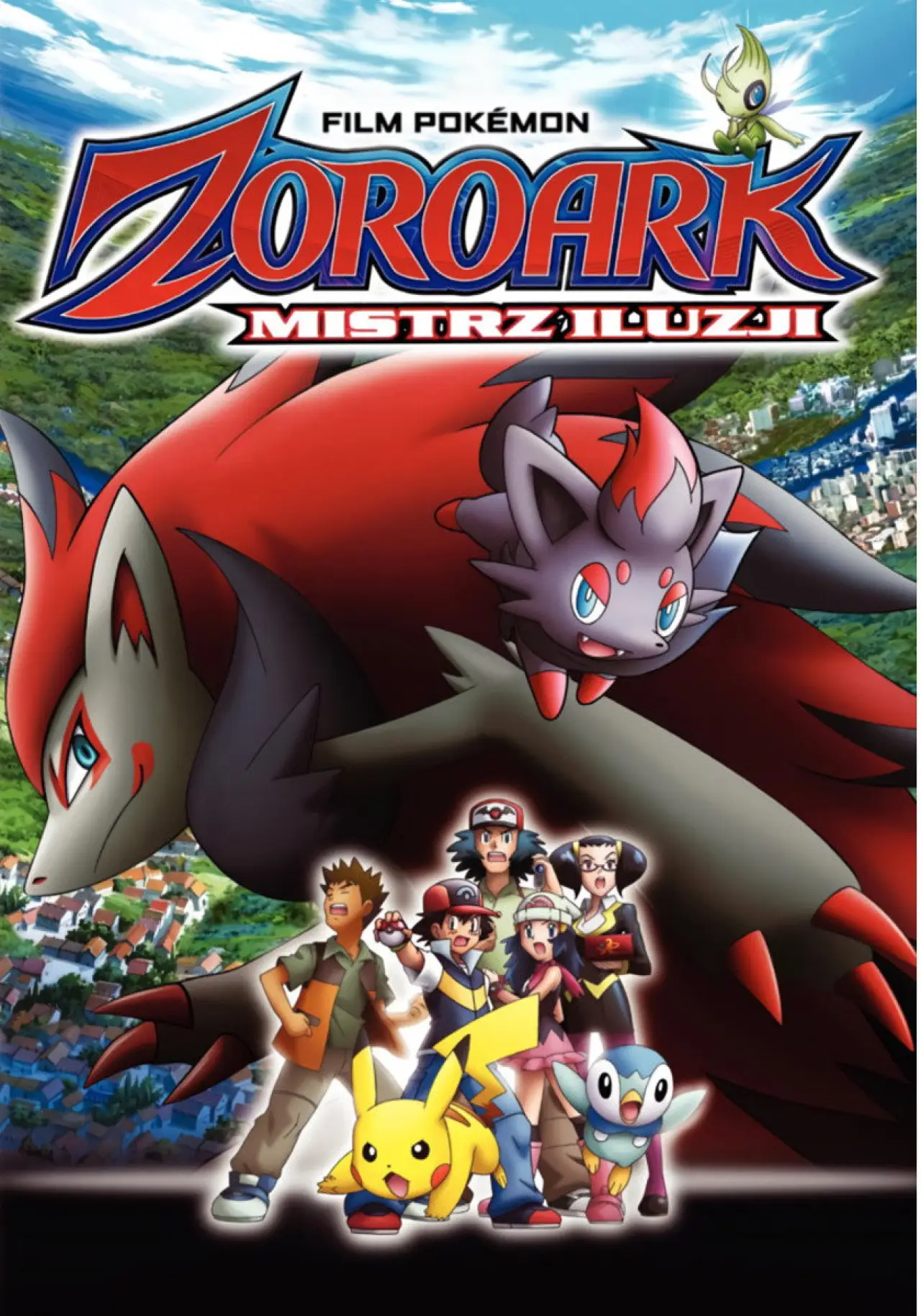 Plakat filmowy "Pokémon: Zoroark, mistrz iluzji"