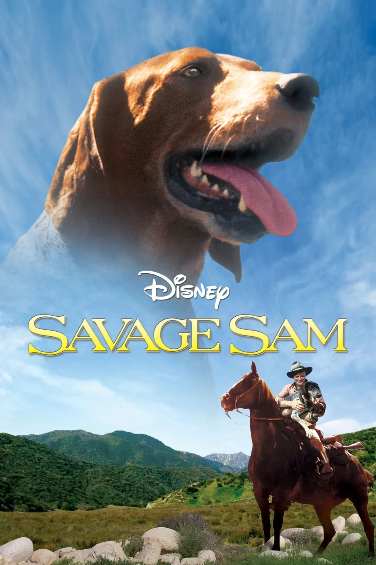 Plakat filmowy "Savage Sam"