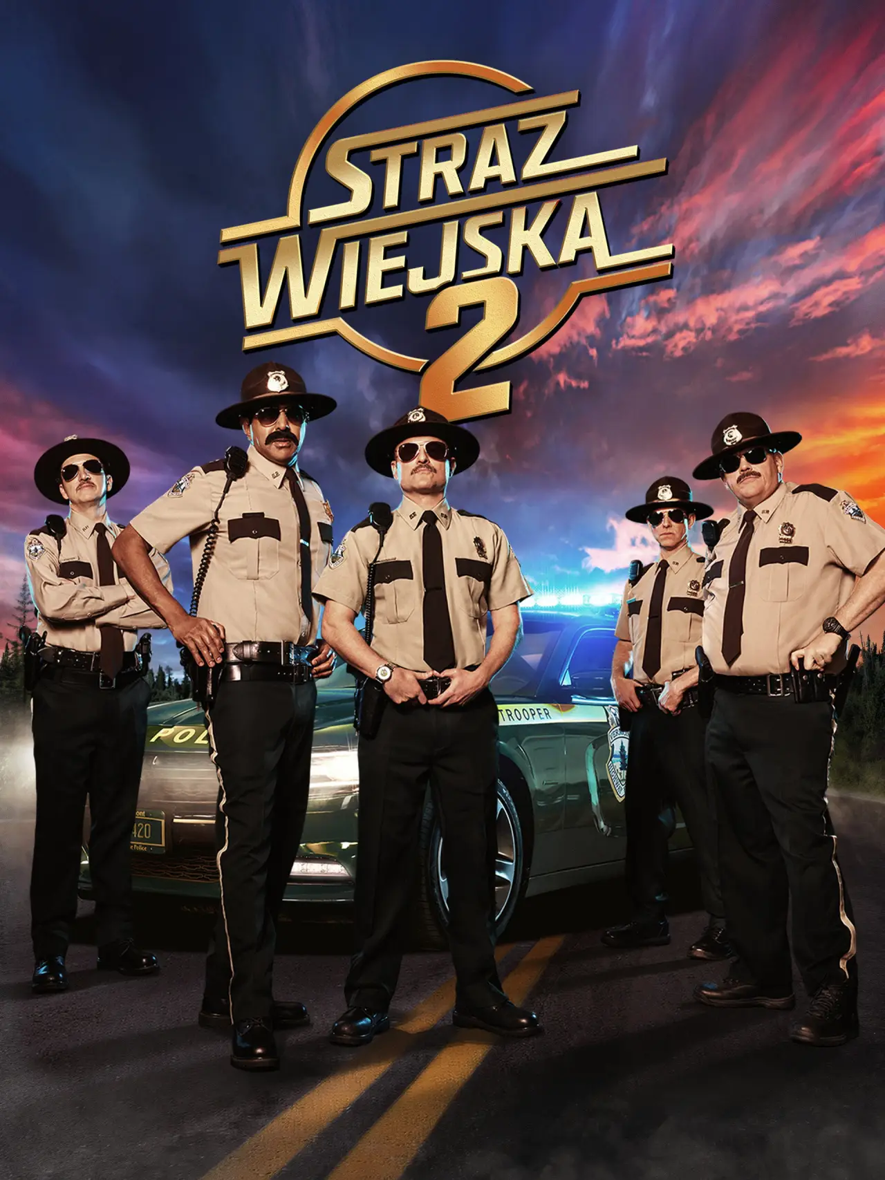 Plakat filmowy "Straż wiejska 2"