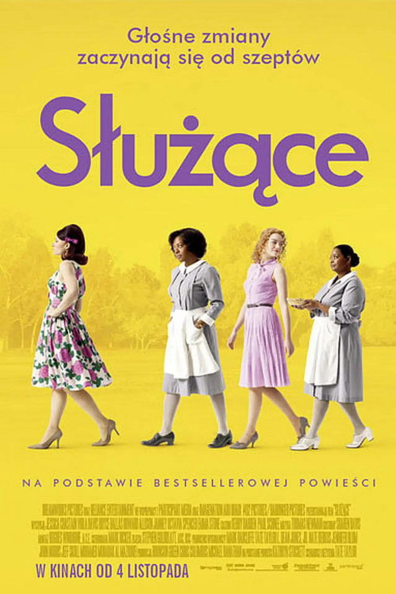 Plakat filmowy "Służące"