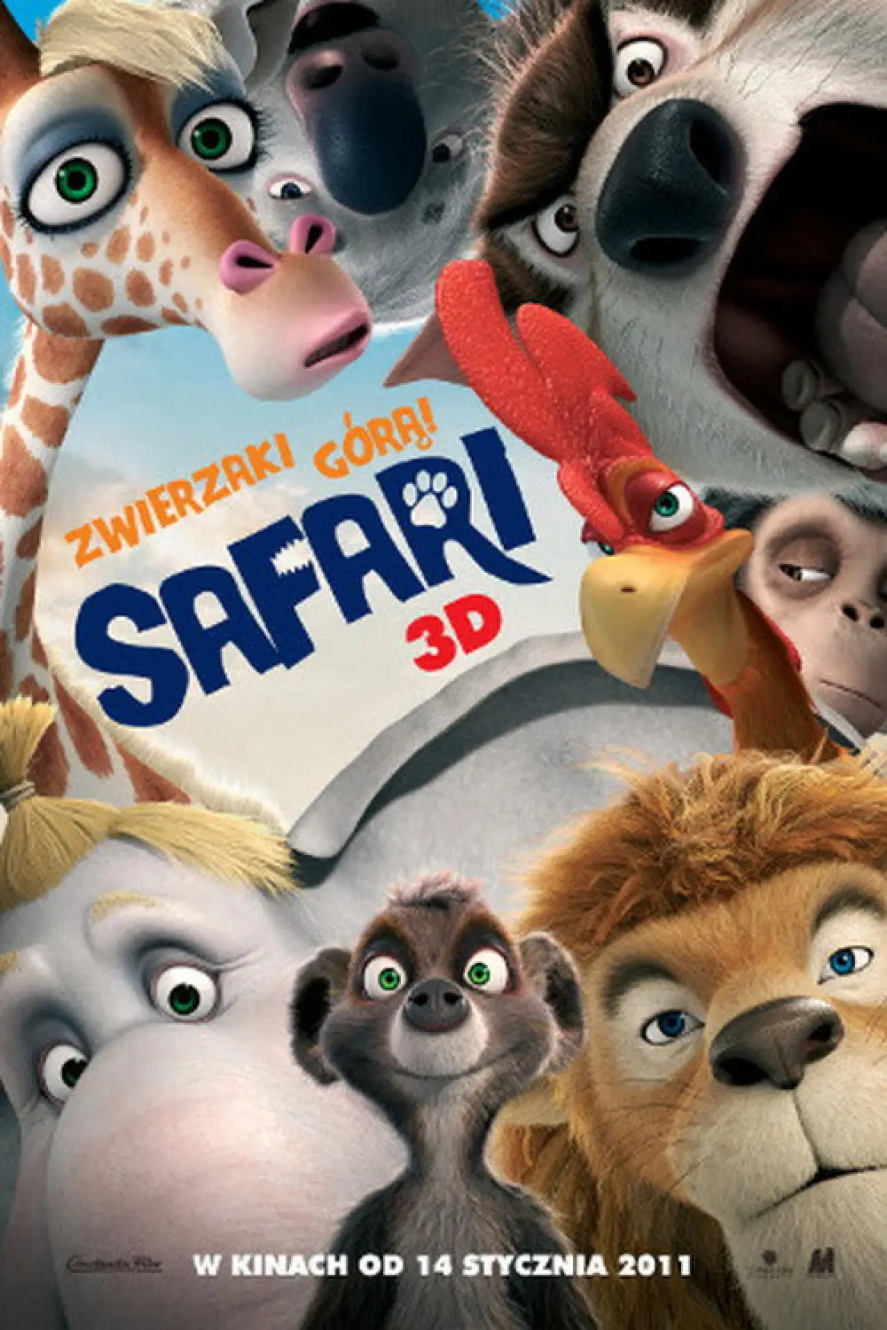 Plakat filmowy "Safari"
