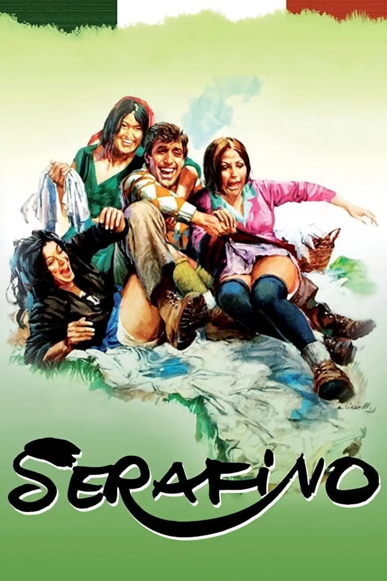 Plakat filmowy "Serafino"