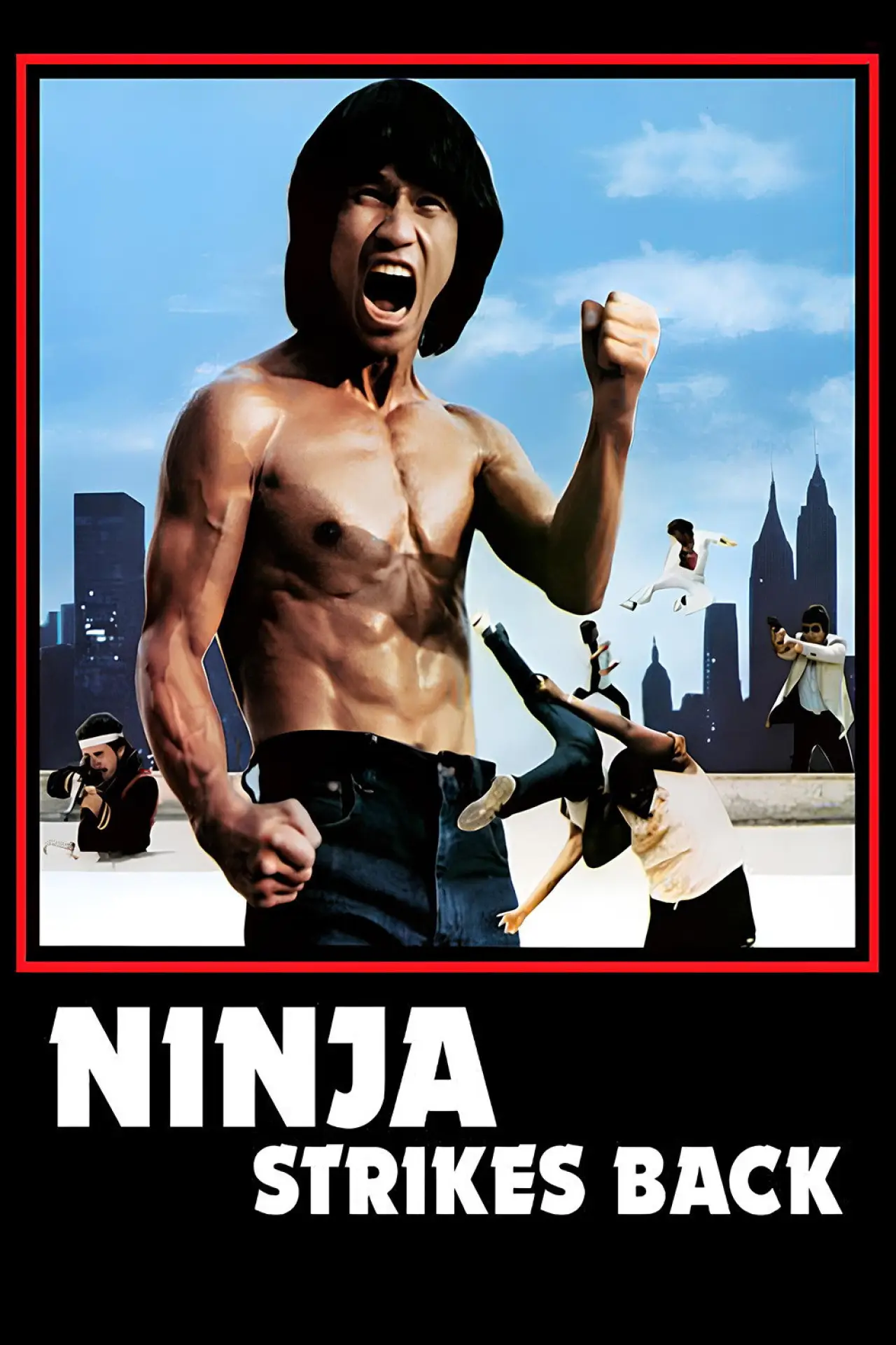 Plakat filmowy "Bruce Strikes Back"