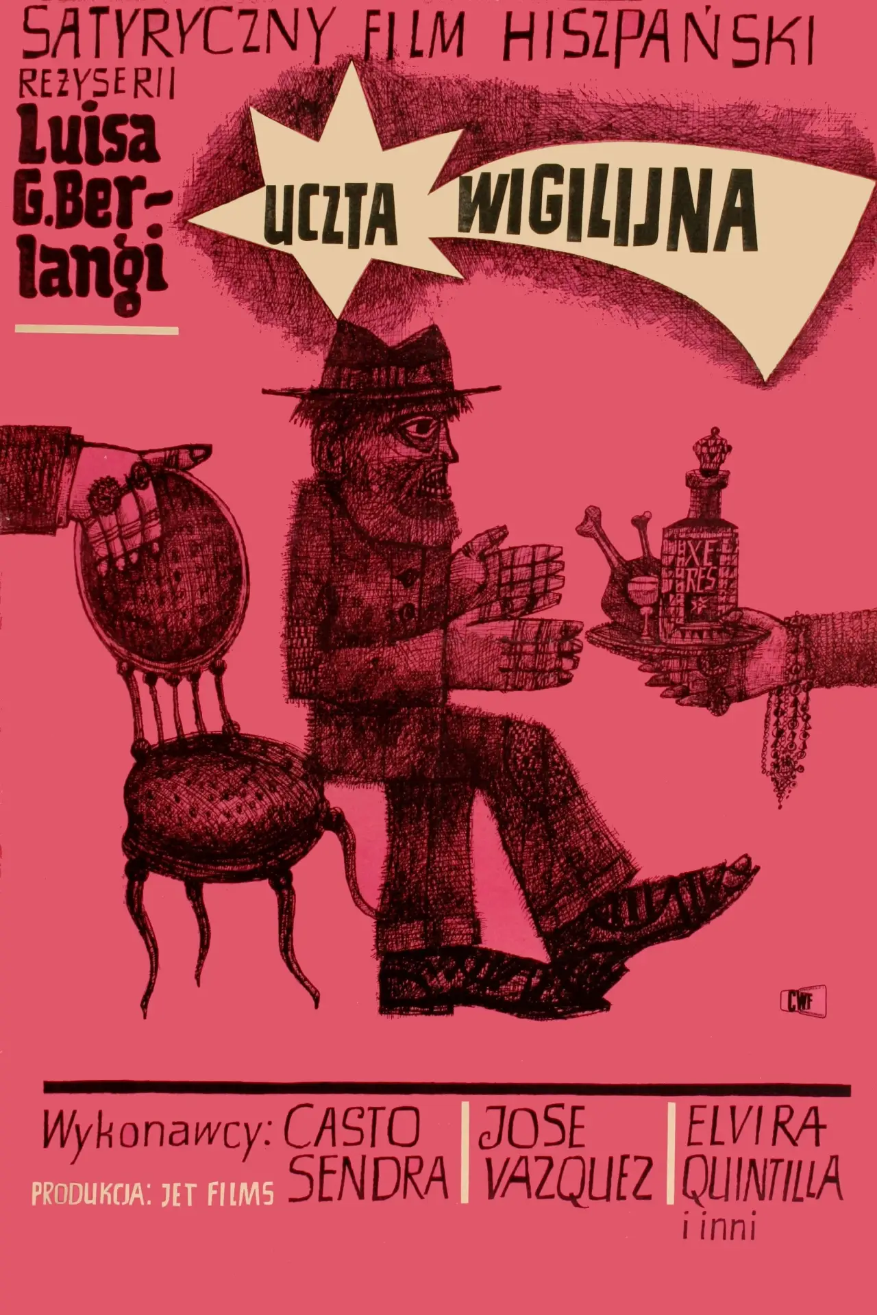 Plakat filmowy "Plácido"