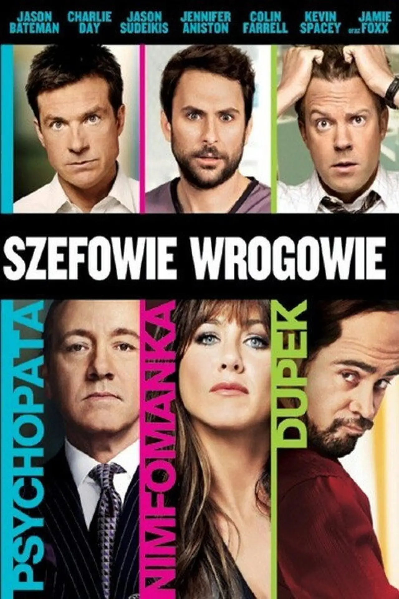 Plakat filmowy "Szefowie wrogowie"