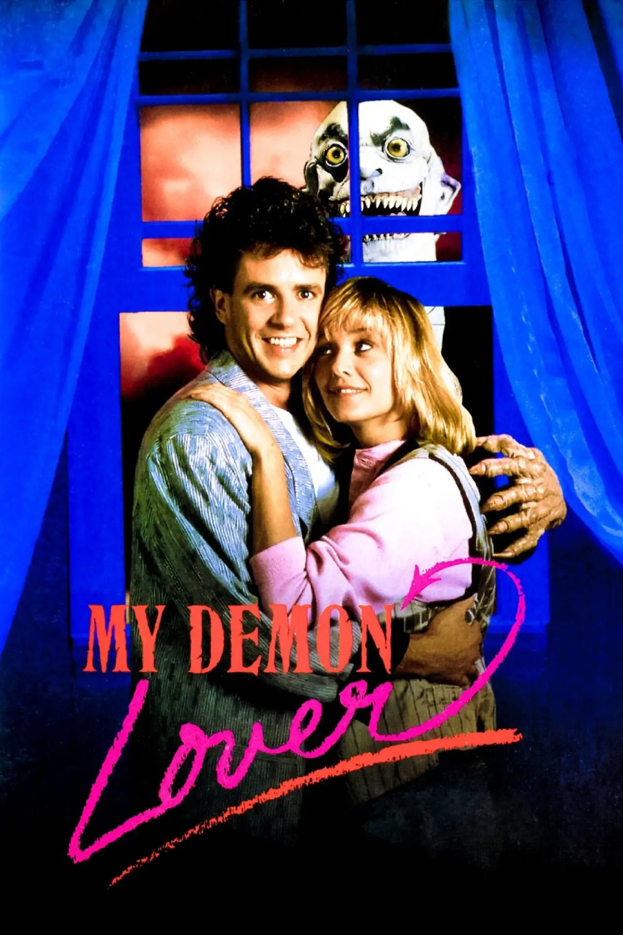 Plakat filmowy "Mój kochanek demon"