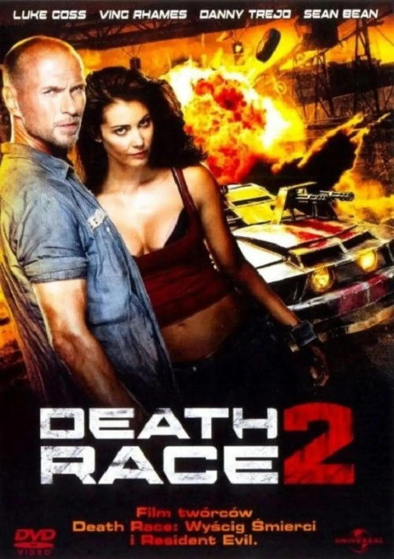 Plakat filmowy "Wyścig śmierci 2"
