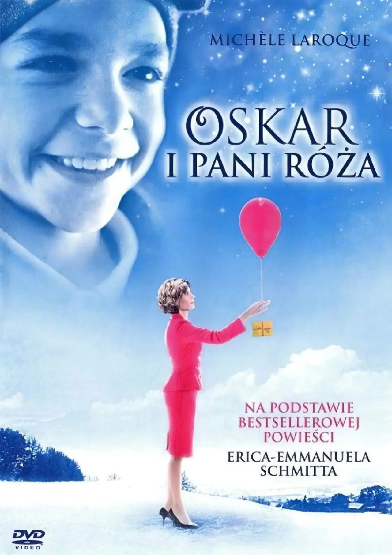 Plakat filmowy "Oskar i pani Róża"
