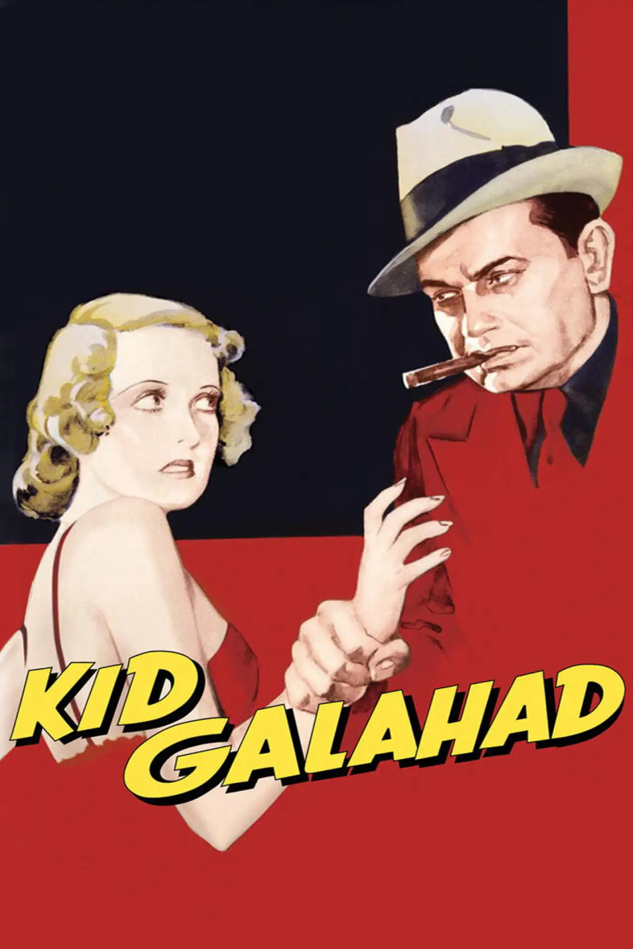 Plakat filmowy "KID GALAHAD"