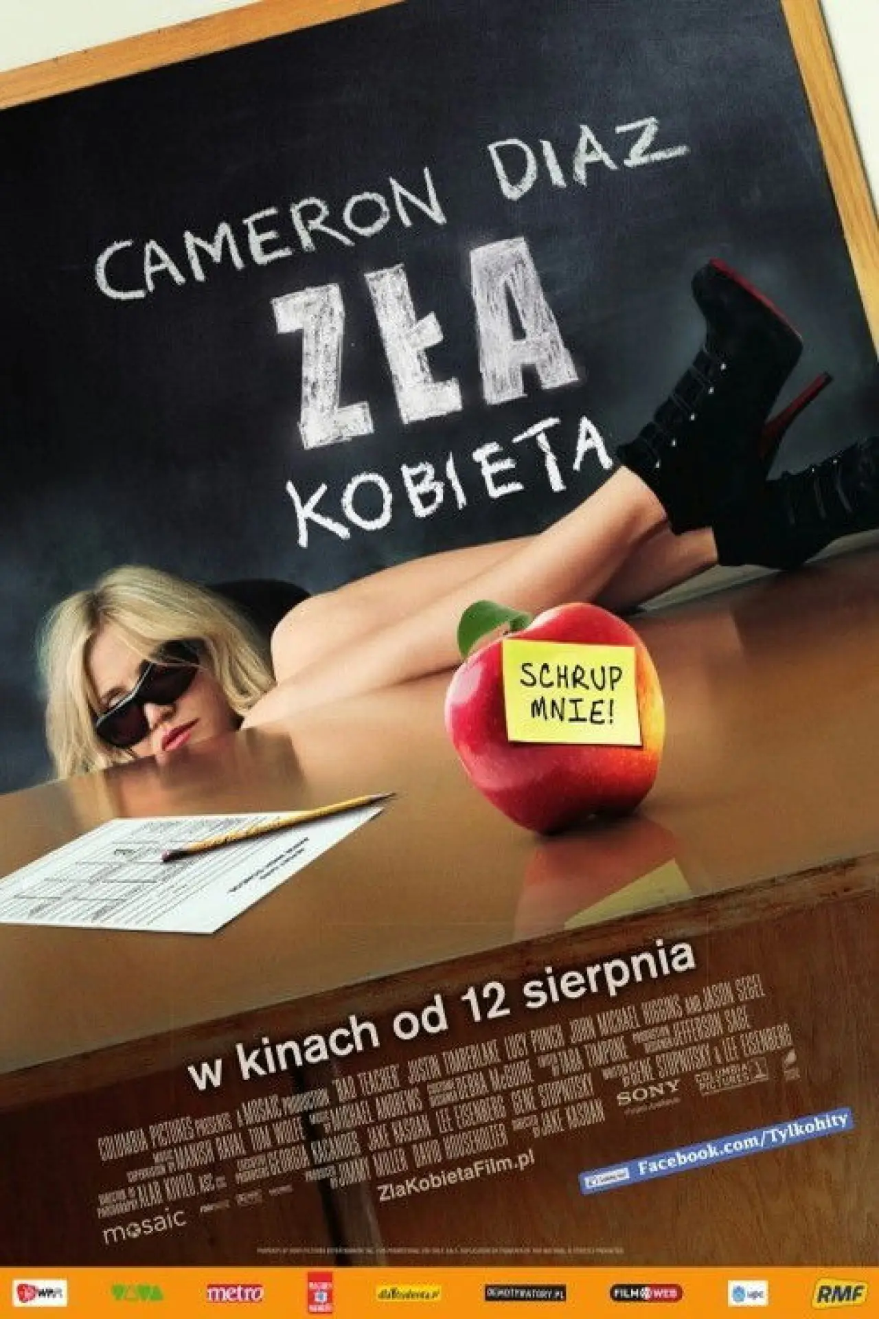 Plakat filmowy "Zła kobieta"